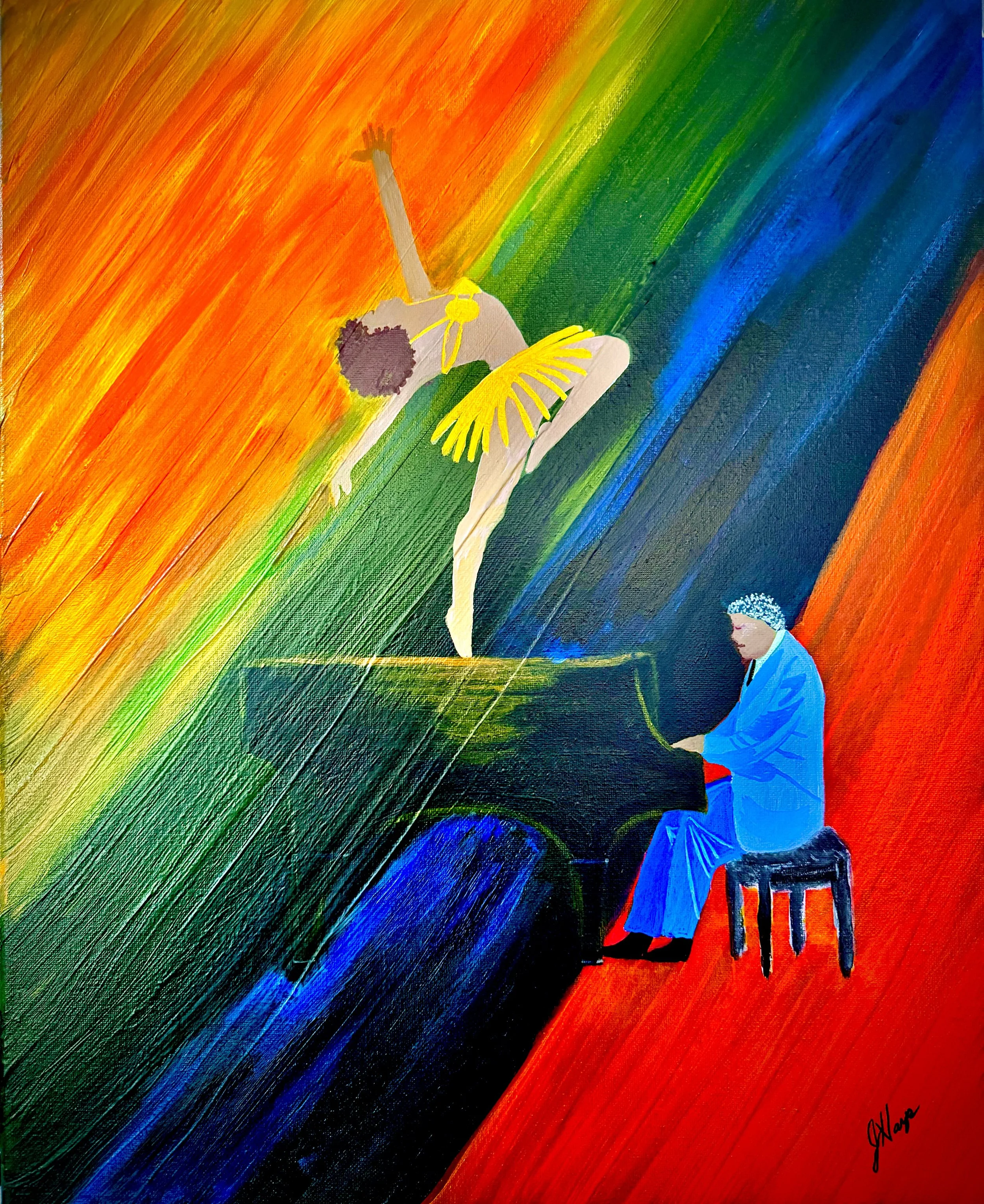 Music in Motion — Original Painting