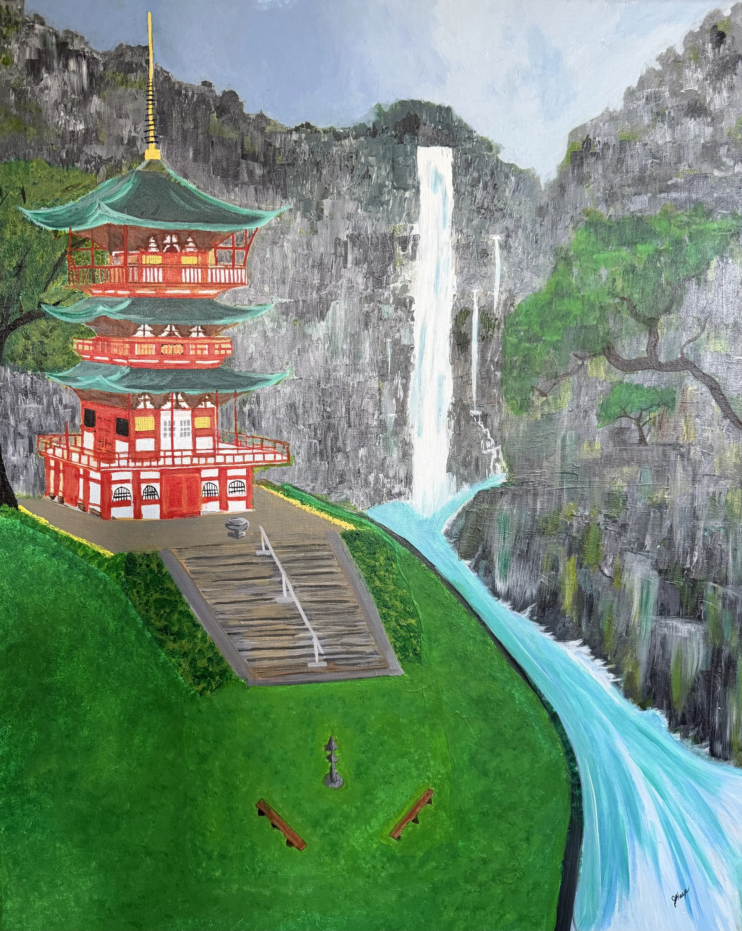 Nachi Shrine — Canvas Print