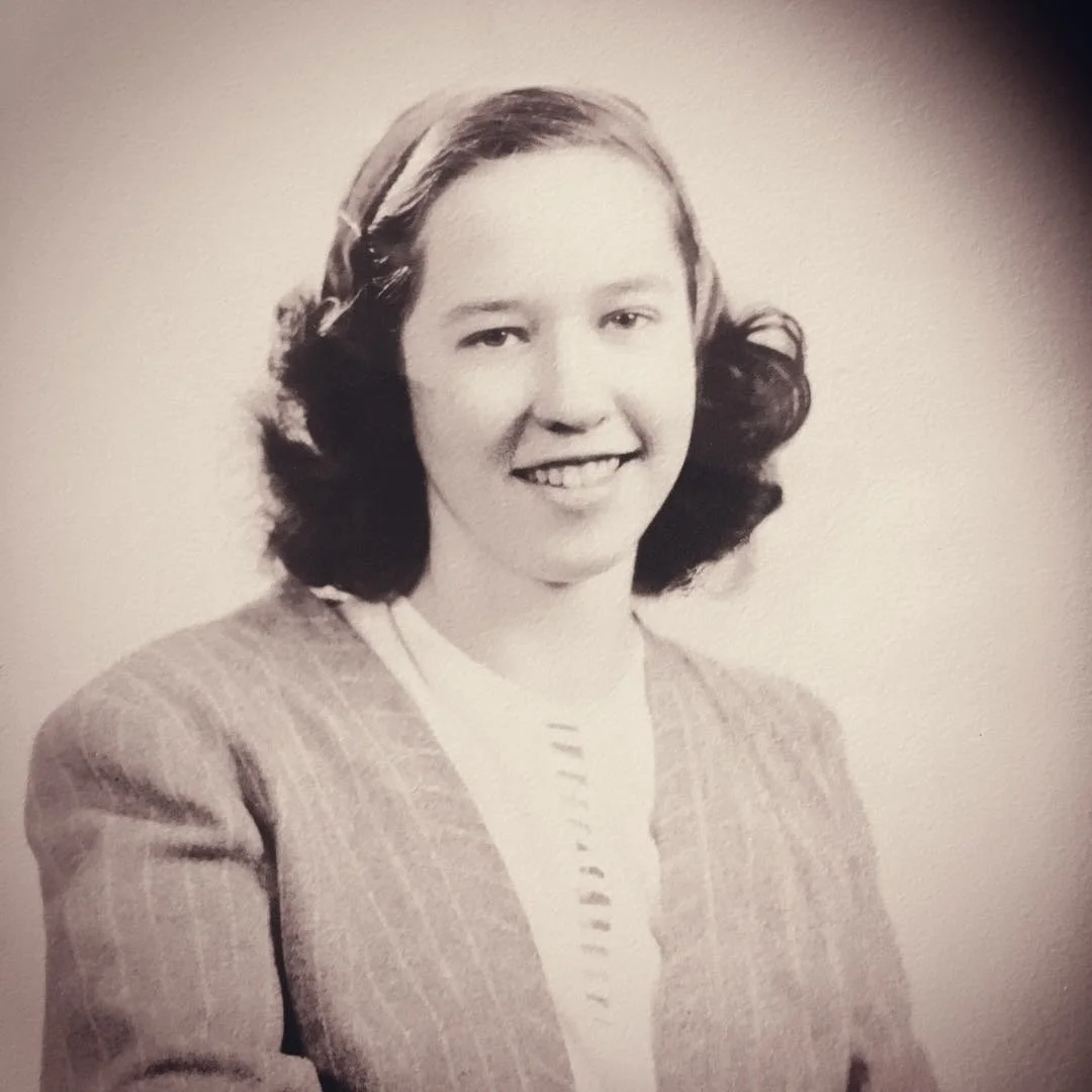 My 13YO mother's 6th grade school picture.