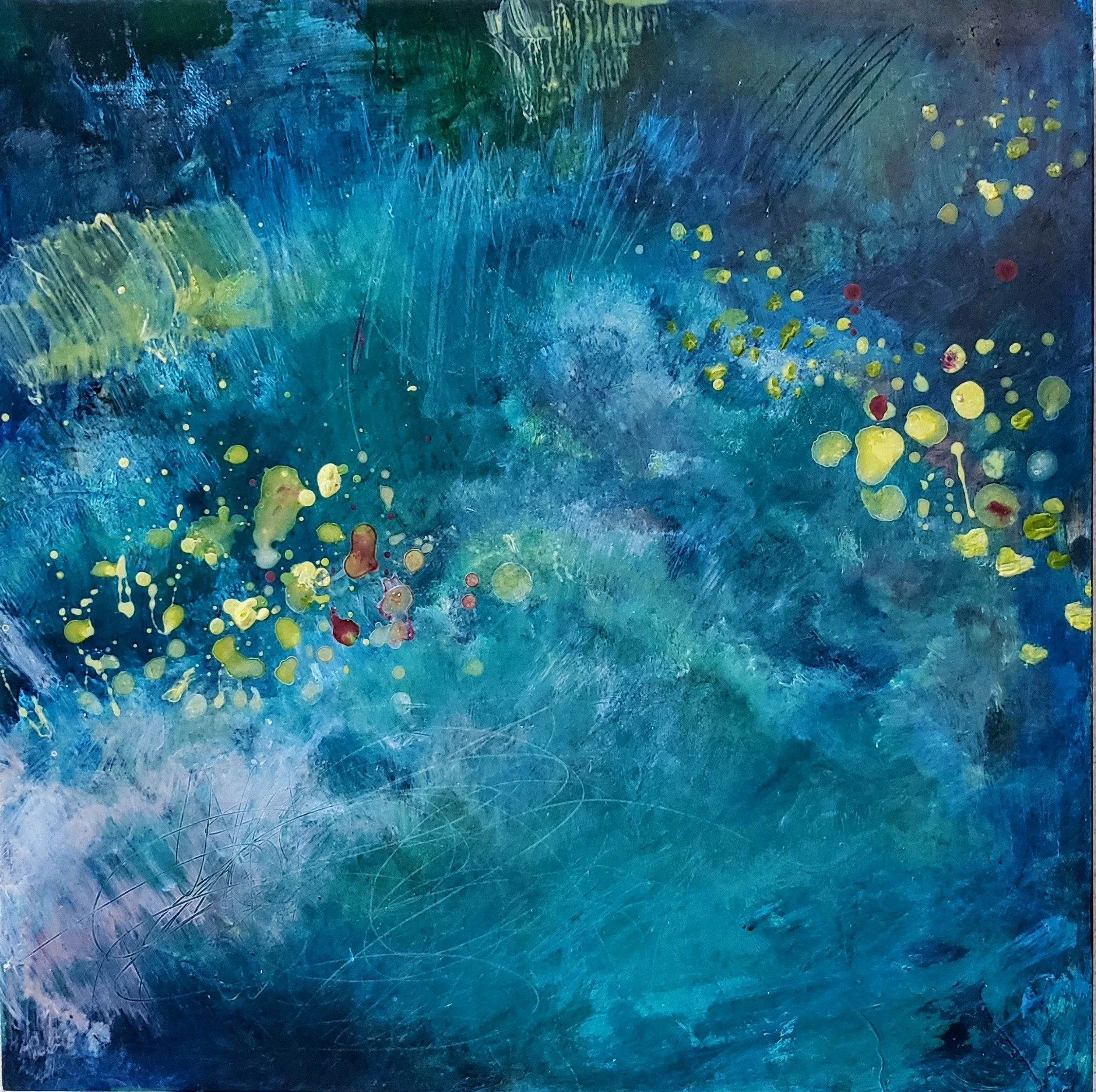  Reflection  
2021 
16" x 16" x 1.5" 
acrylic on wood panel. 
SOLD
