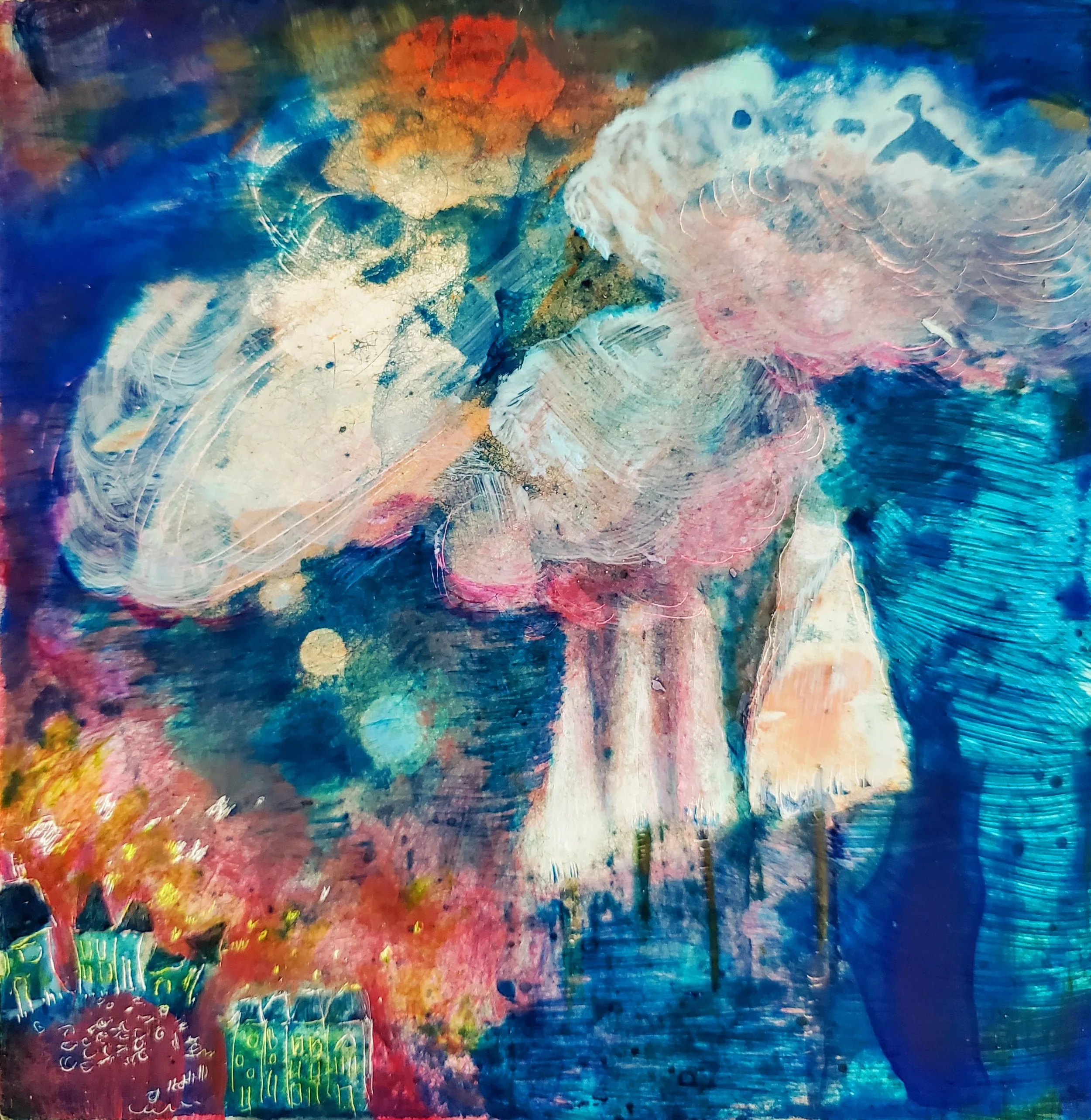 Nestled Down Cozy
2022
8" x 8"
mixed media on wood panel.
SOLD