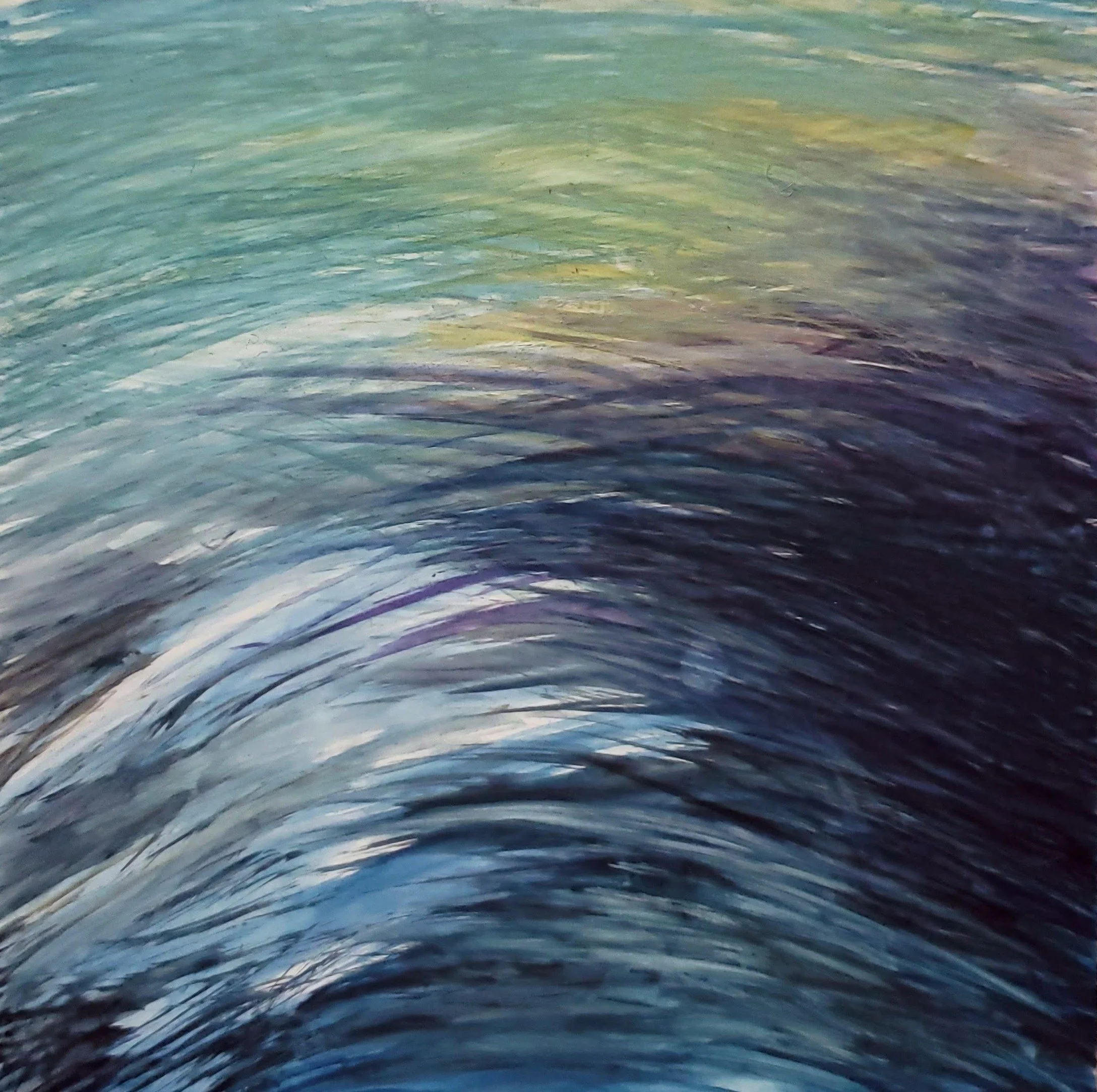  1000 Small Waves  
2020 
6" x 6" 
acrylic and ink on claybord. 
$108