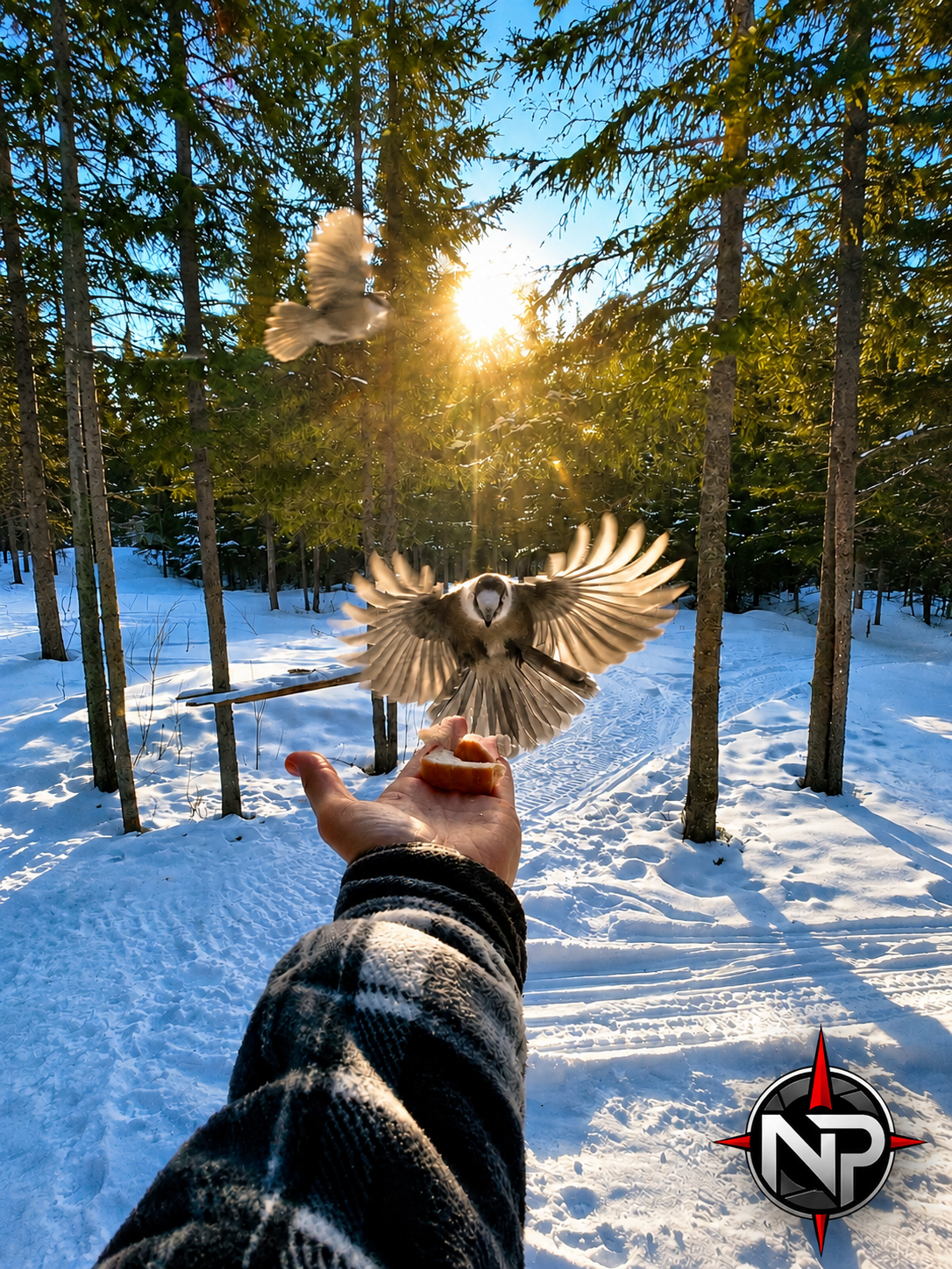 Bird photo edit