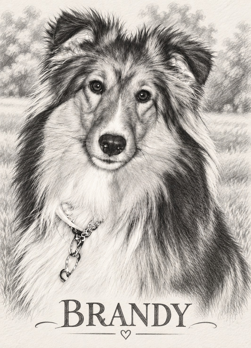 dog pencil sketches