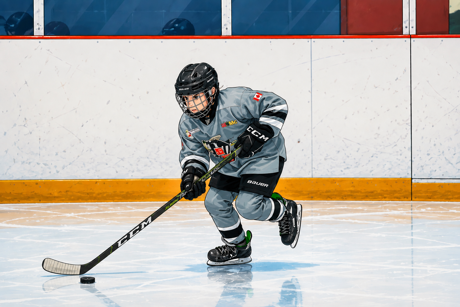 Hockey anime