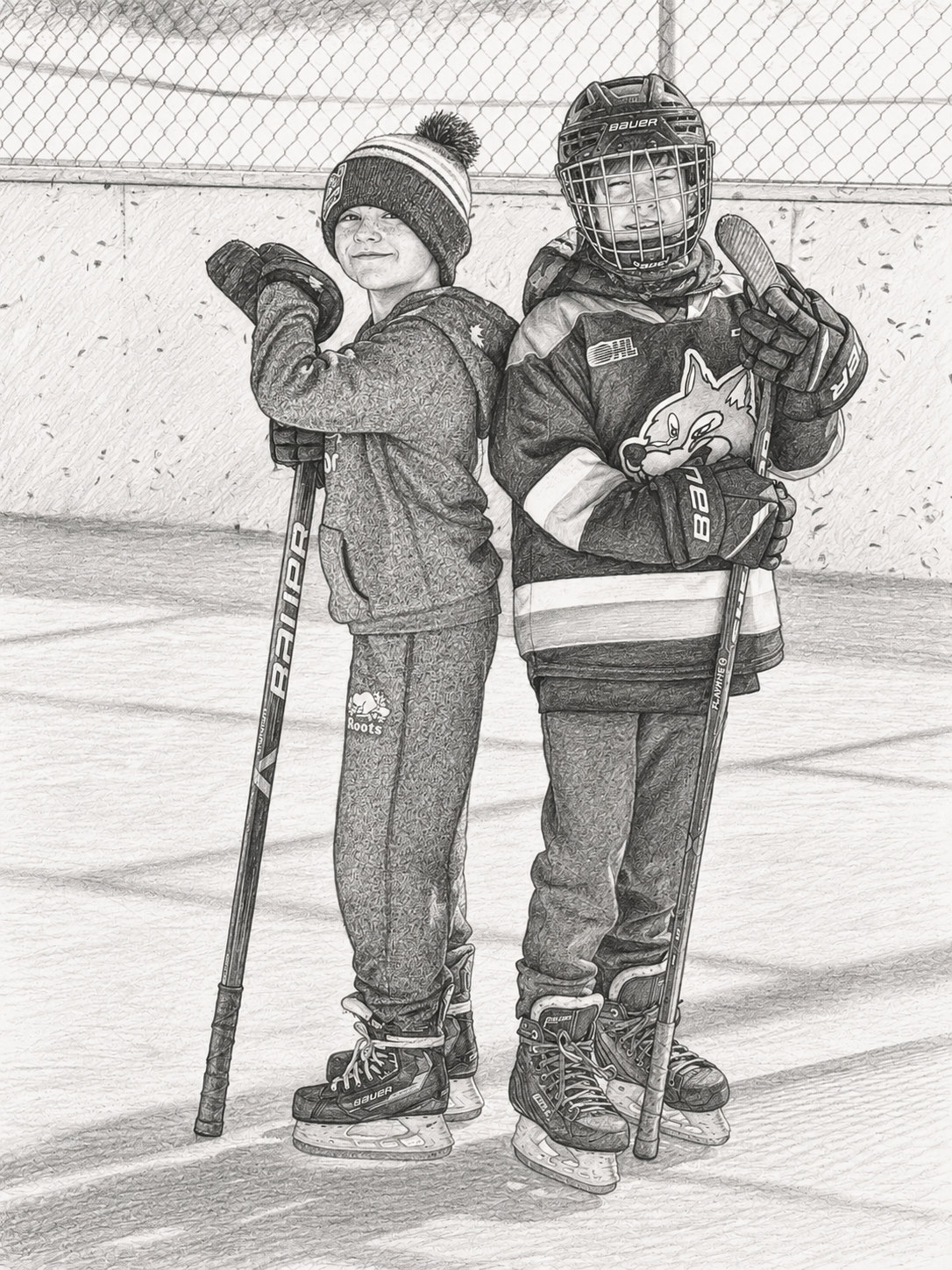 Hockey Sketch