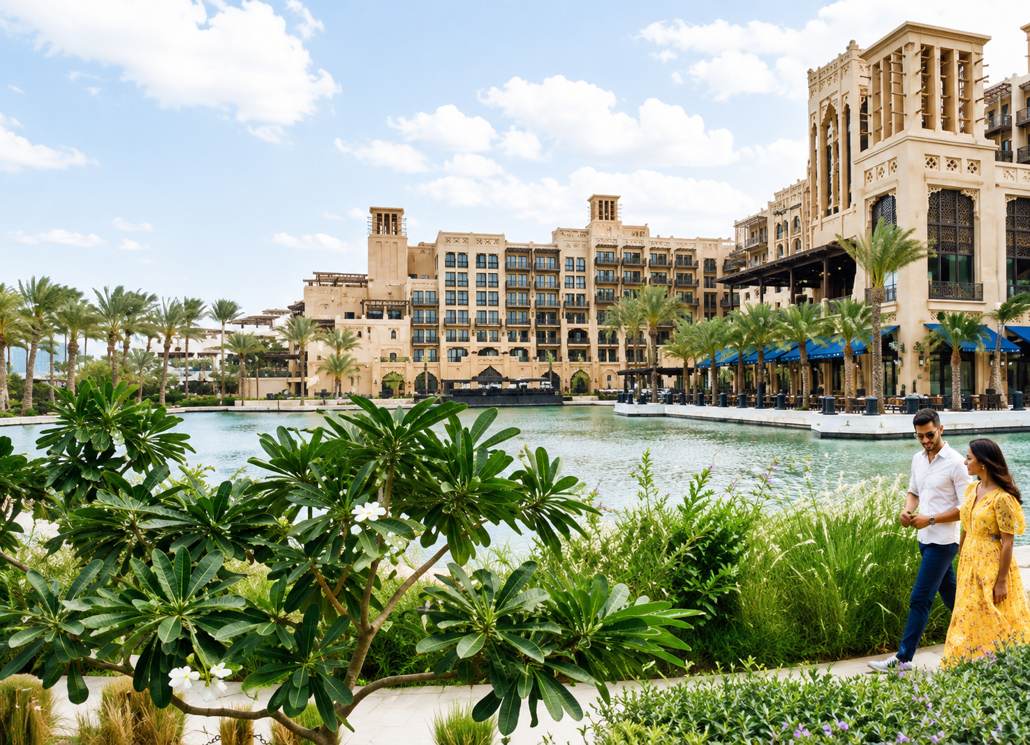 Refurb of Soft & hard Landscaping/lighting/beach/wayfinding/pools/water feature/structures/accross 500.000m2, retro-fit of new TSE irrigation main and sub lines, sports courts, indoor planting, planter designs, nursery management, etc.