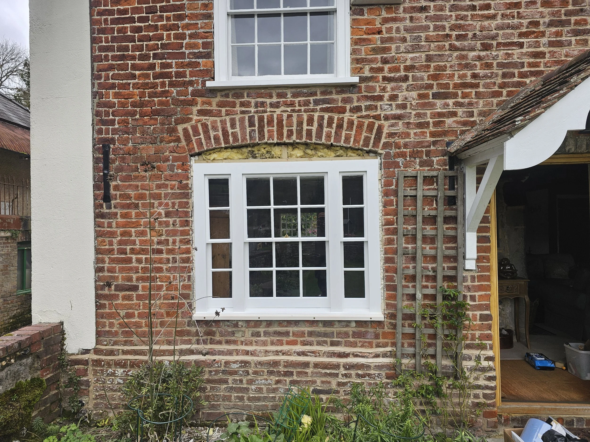 Installation of new joinery