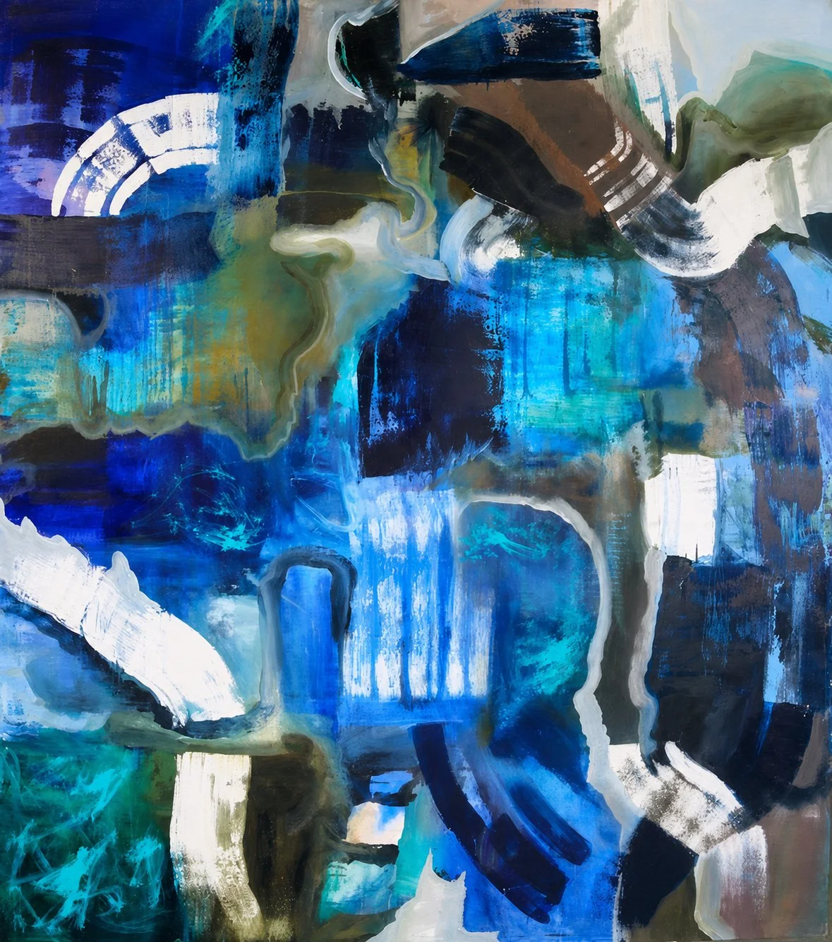 Passage. 72x60in. Oil on canvas. Private collection.