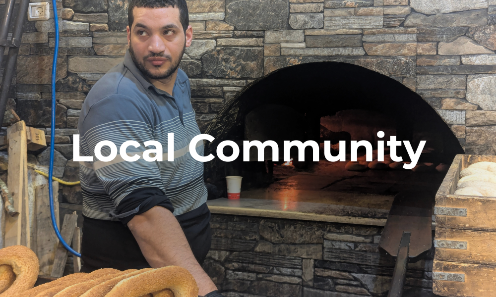 Meet, sit at table with, and learn from Palestinian pastors, theologians, peacemakers, and community leaders

Expand on each of these with lists and descriptions.