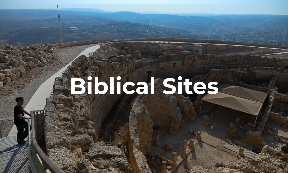 Experience a faith rooted in the land and gain a deeper, transformative understanding of the Bible.

Expand on each of these with lists and descriptions.