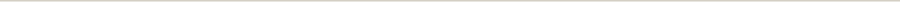 A thin horizontal beige line on a white background.
