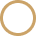 Gold ring-shaped outline on a black background