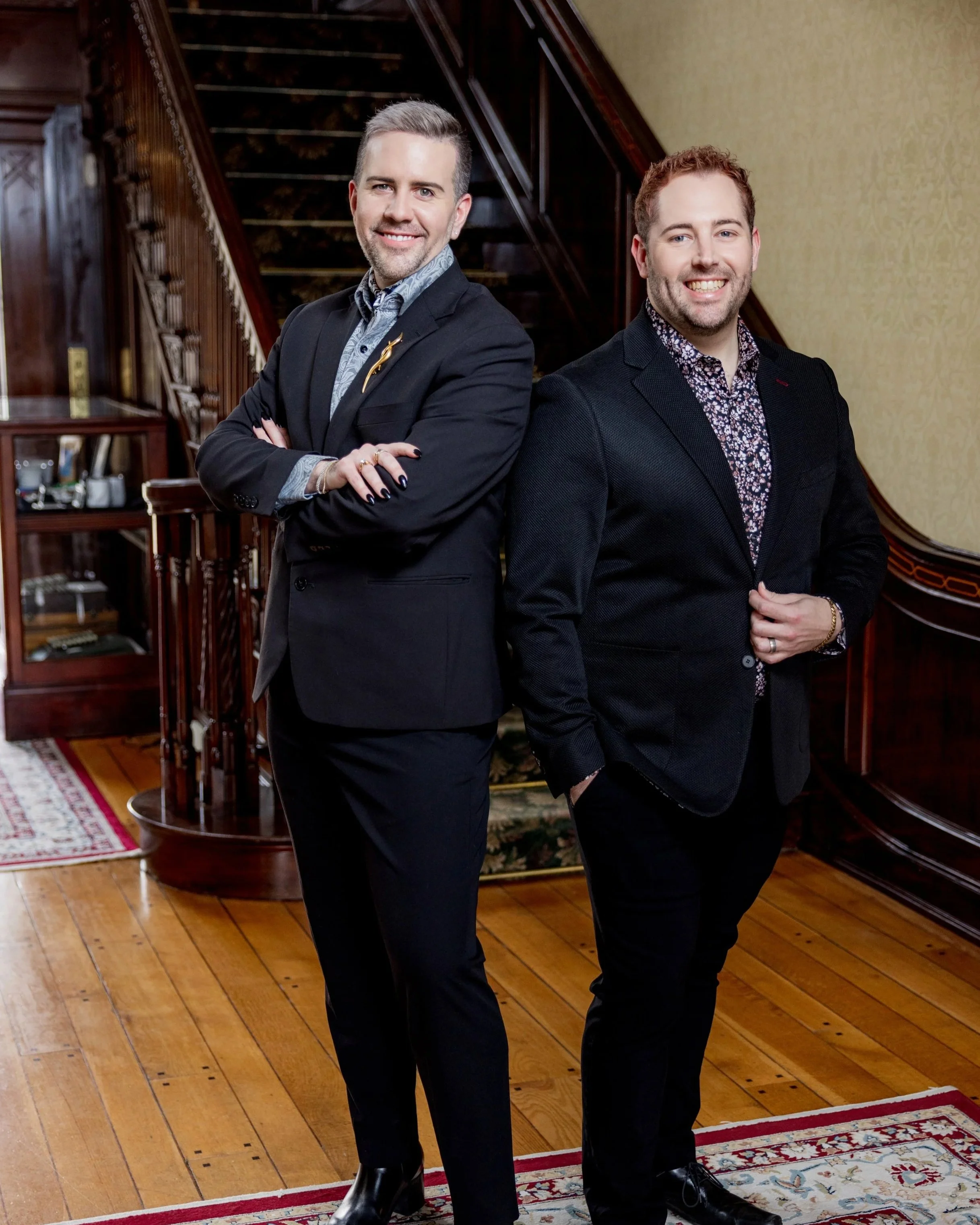 Curated Venues' founders and wedding venue management experts at Michigan wedding venue
