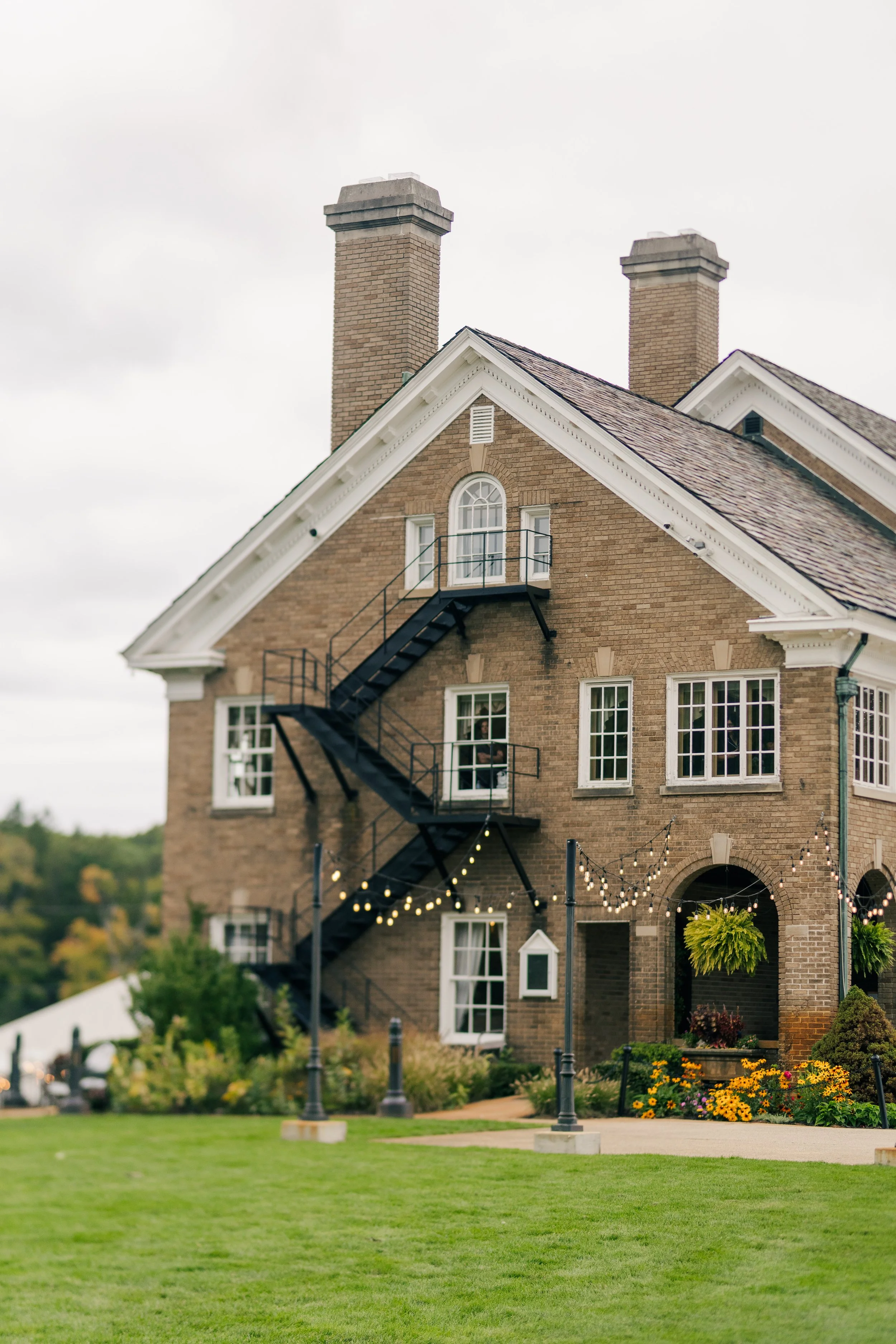 Historic mansion wedding venue in Holland Michigan managed by Curated Venues