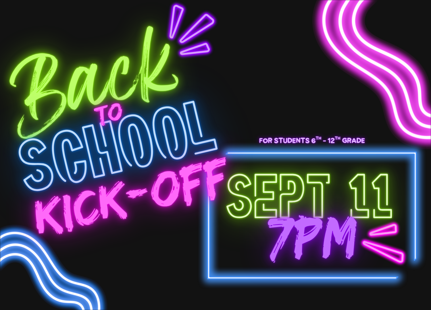 Back to School Kick-Off