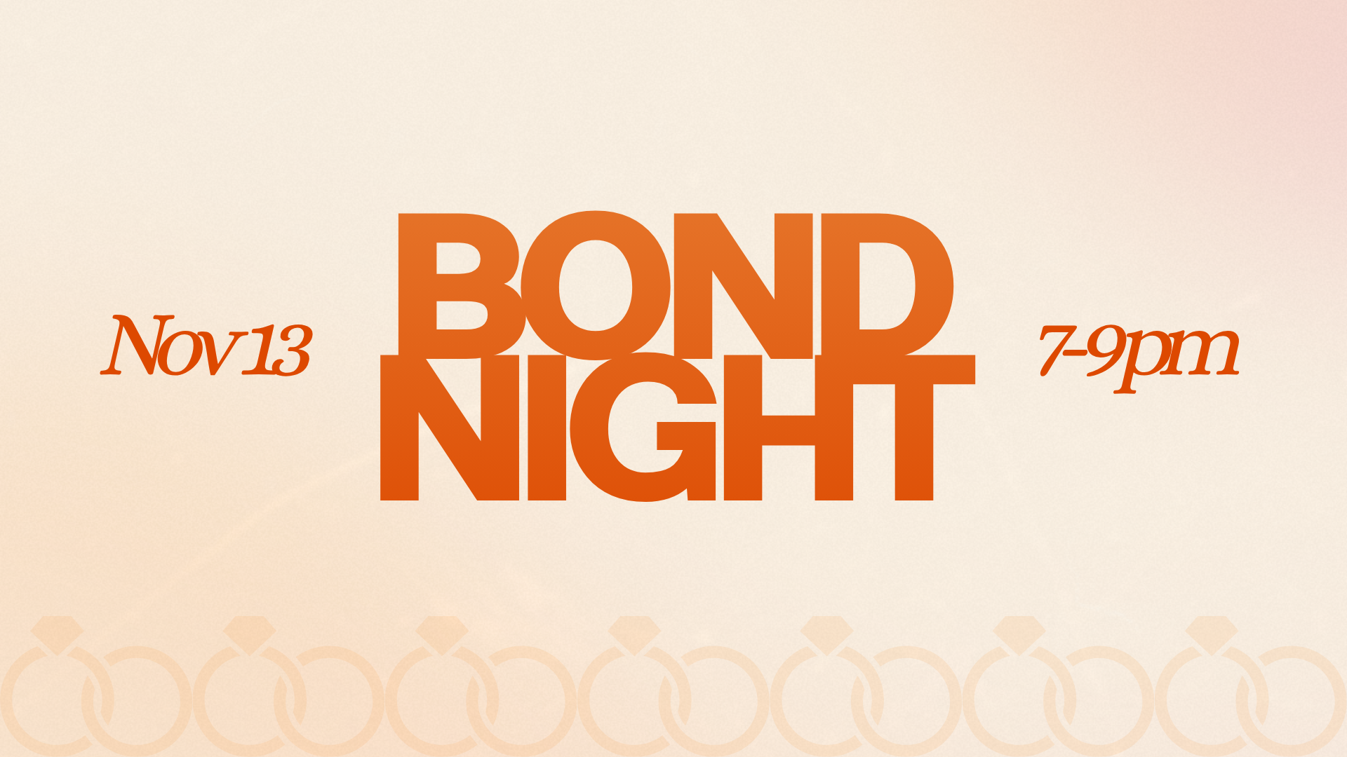 BOND Night