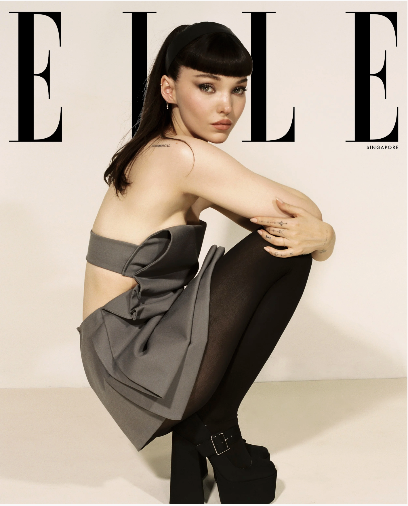 Dove Cameron Elle Singapore Cover
