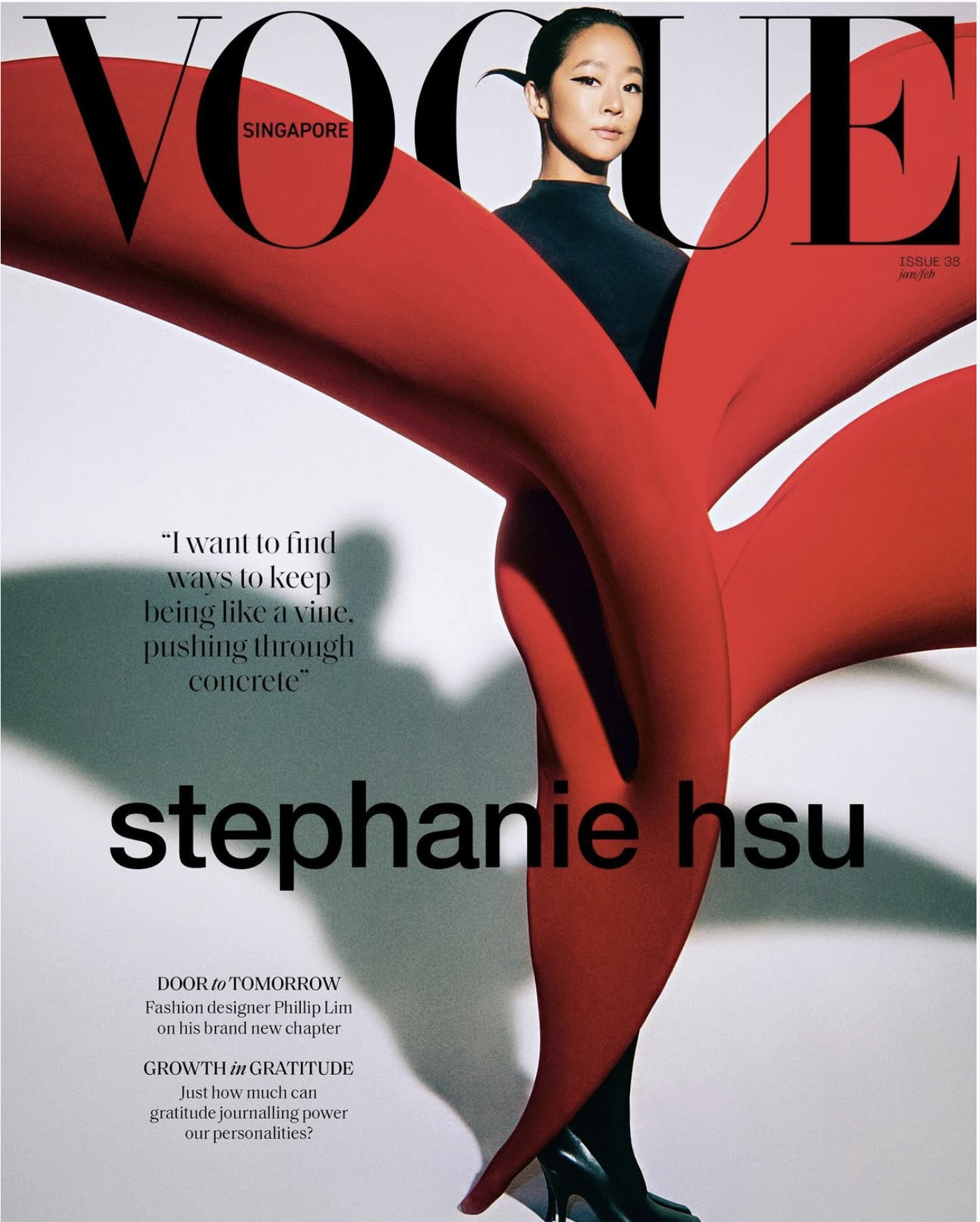 Stephanie Hsu Vouge Singapore Cover