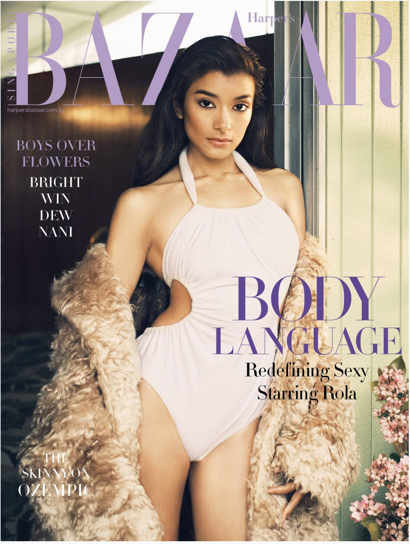 Rola Harper's Bazaar SIngapore Cover