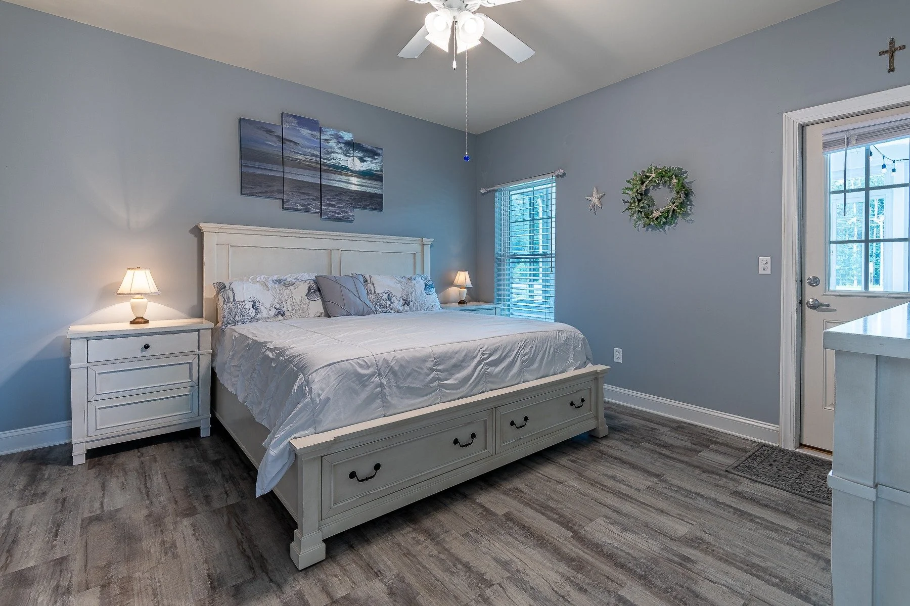 Primary bedroom with private exterior access at 28839 W Henry Place.