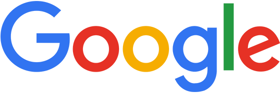 Google logo in primary colors on a white background.