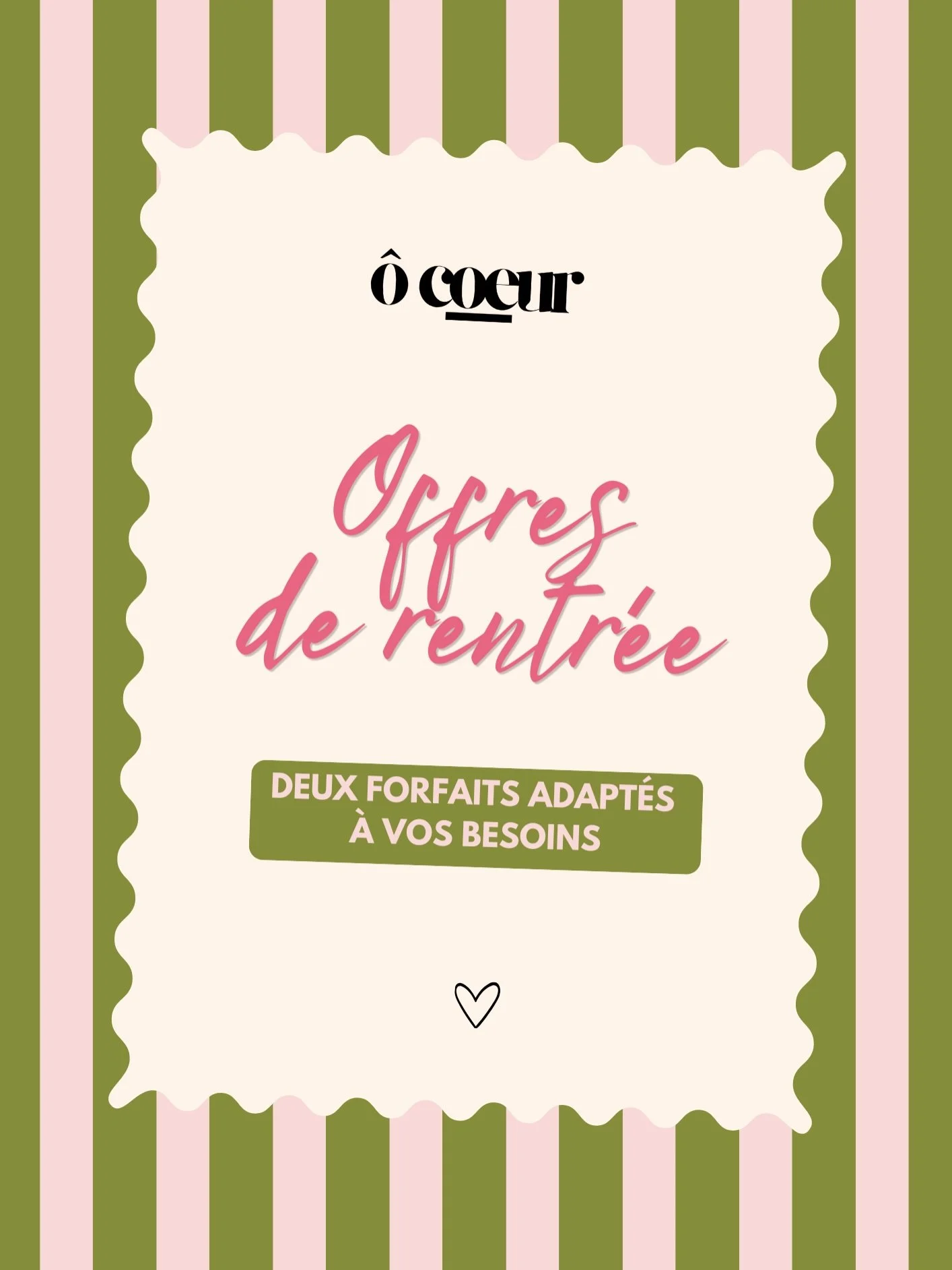 La rentr&eacute;e est le moment id&eacute;al pour donner vie &agrave; vos projets.

Que vous recherchiez un lieu pour accueillir vos cours toute l&rsquo;ann&eacute;e ou un espace &agrave; louer ponctuellement, nous avons imagin&eacute; deux formules 