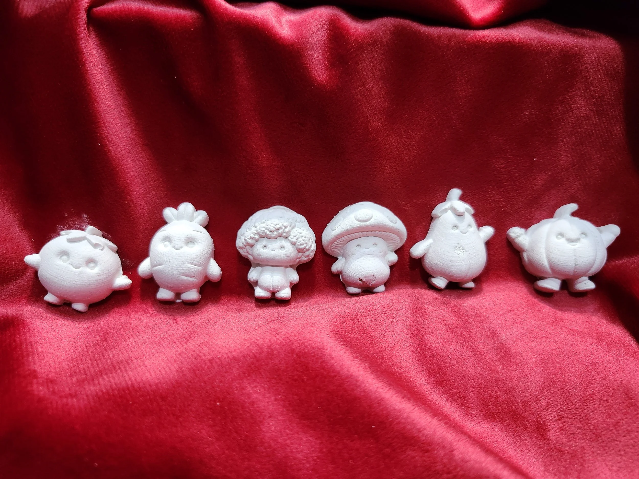 Vegetable Character Set- Minis