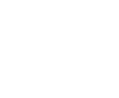 White outline of two overlapping speech bubbles on a black background.