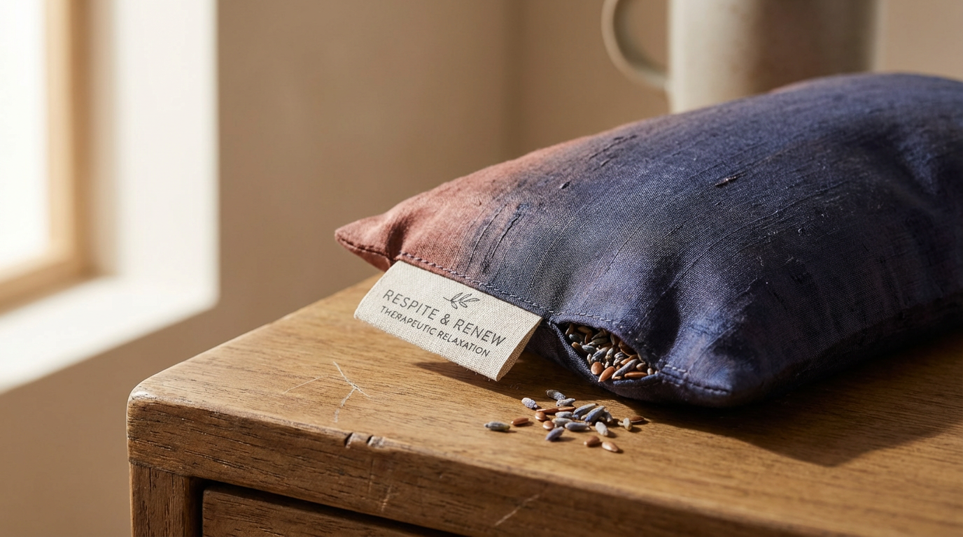 Silk Herbal Eye Pillow