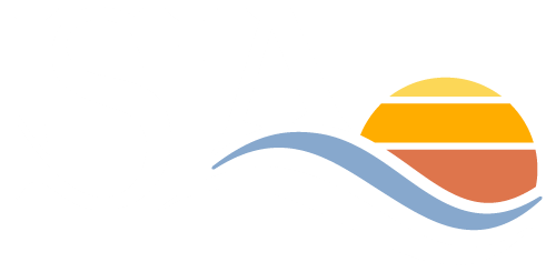Stylized text spelling out "ISA" with a wave design and a sunset icon in the background.