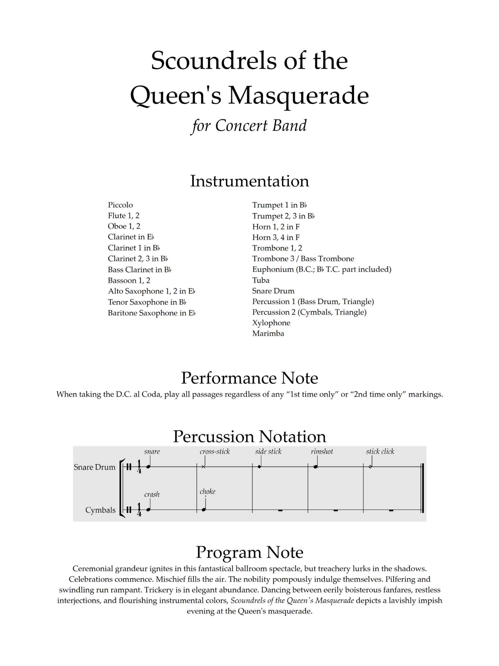 Scoundrels of the Queen's Masquerade - Instrumentation Page Cropped 34.png