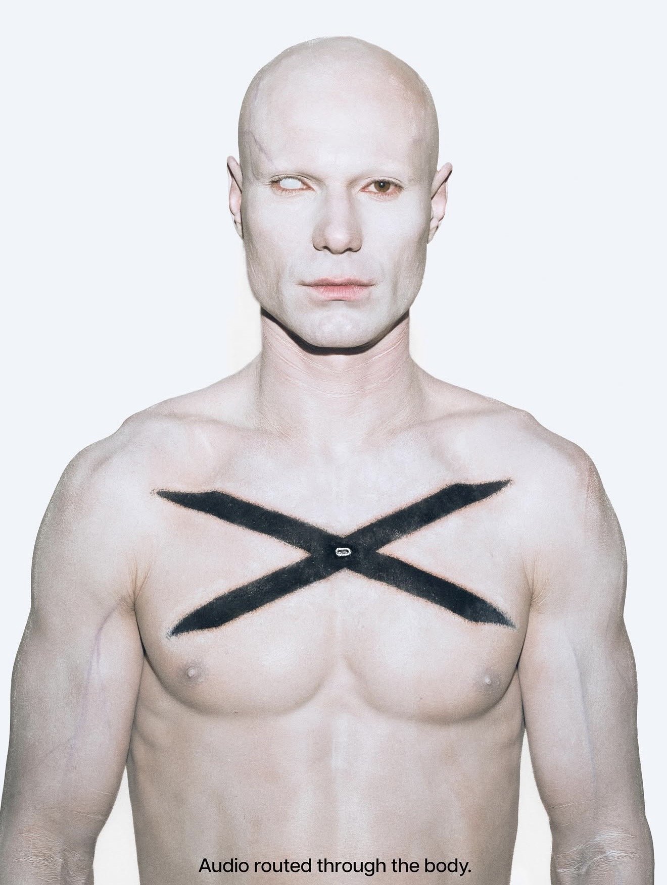 prosthetic application and body paint 
