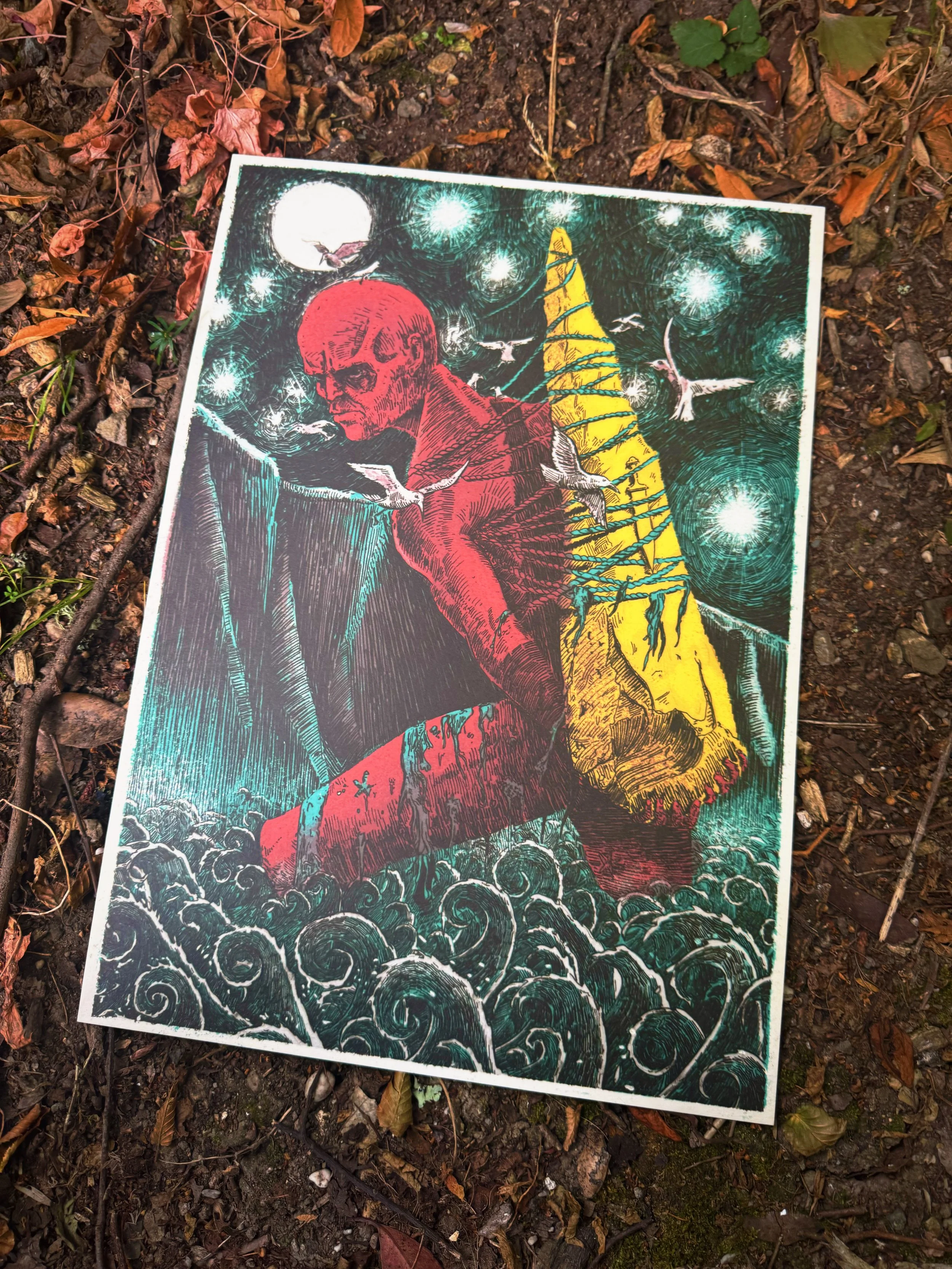 A3 Gog Magog digital print