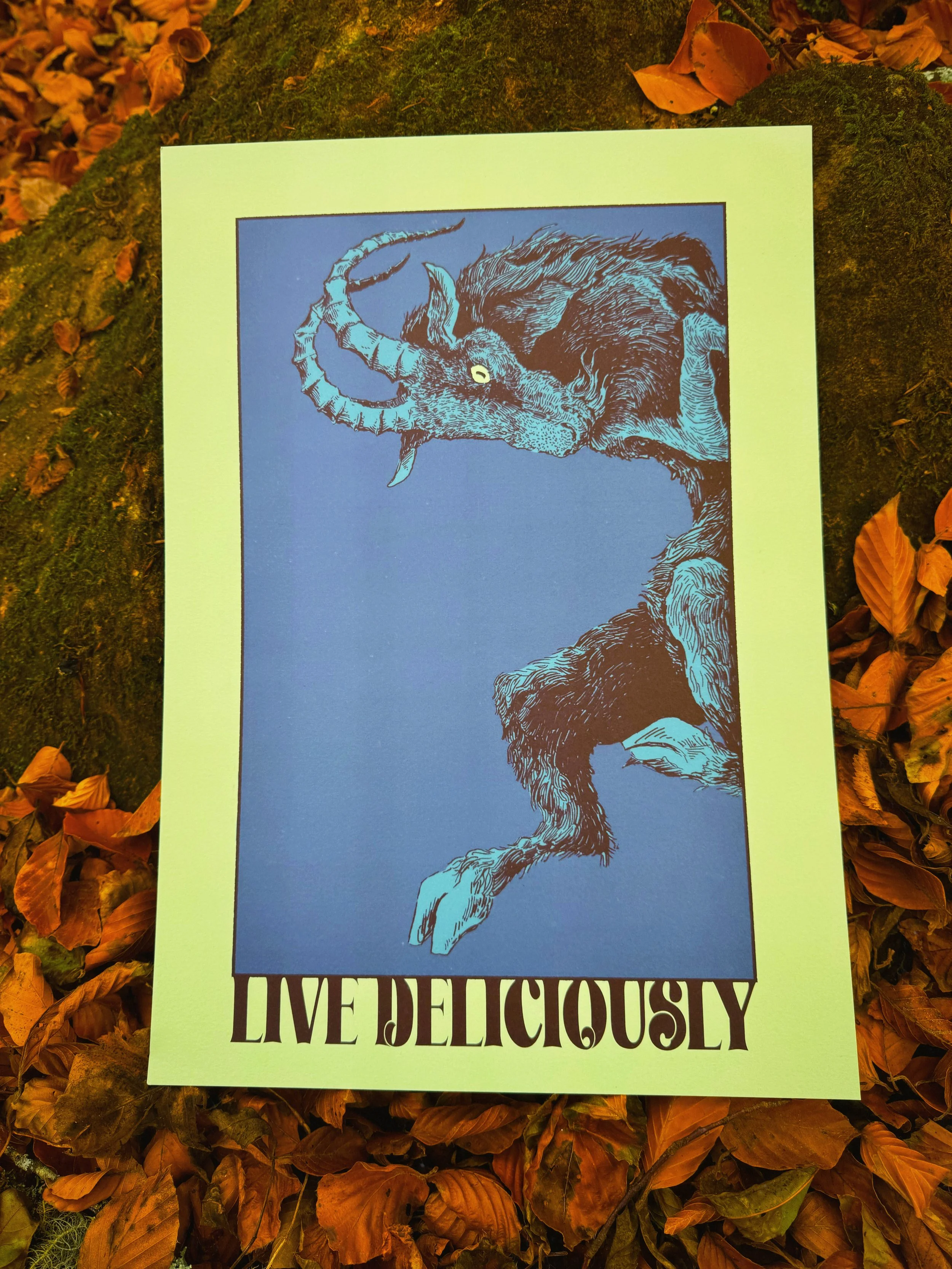 A3 live deliciously digital print