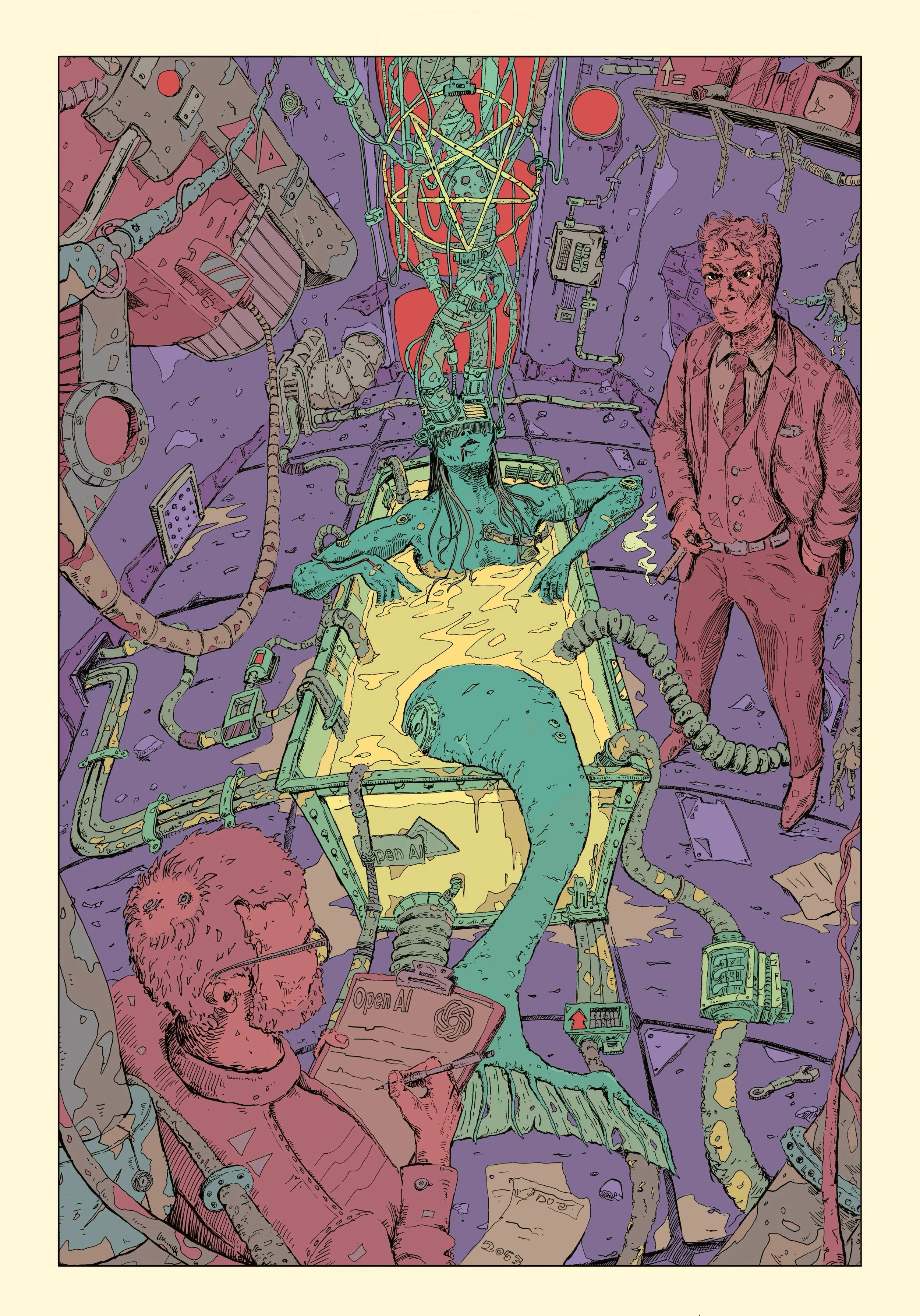 A3 metamorphosis digital print