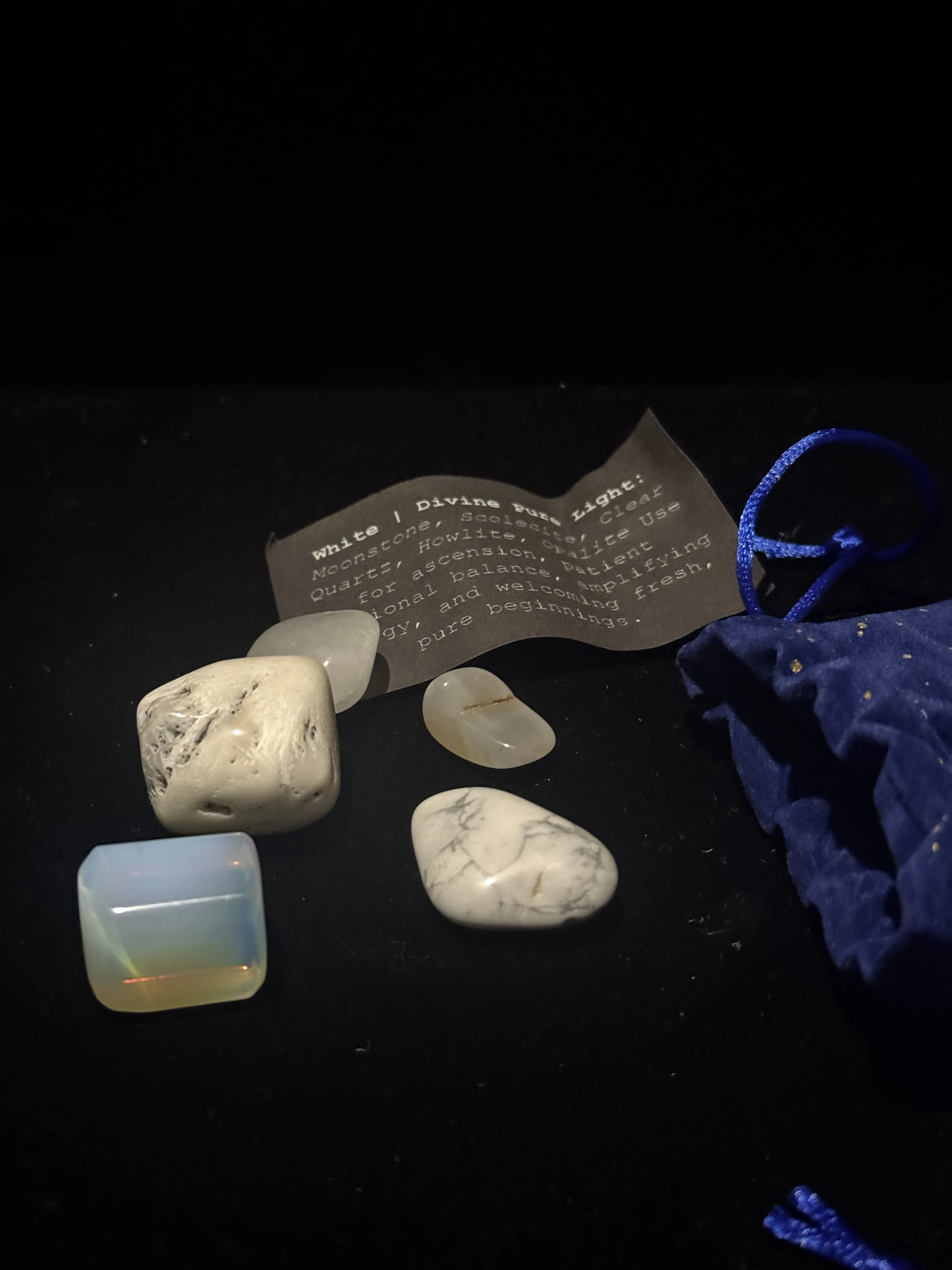Chroma & Intention Crystal Pouches