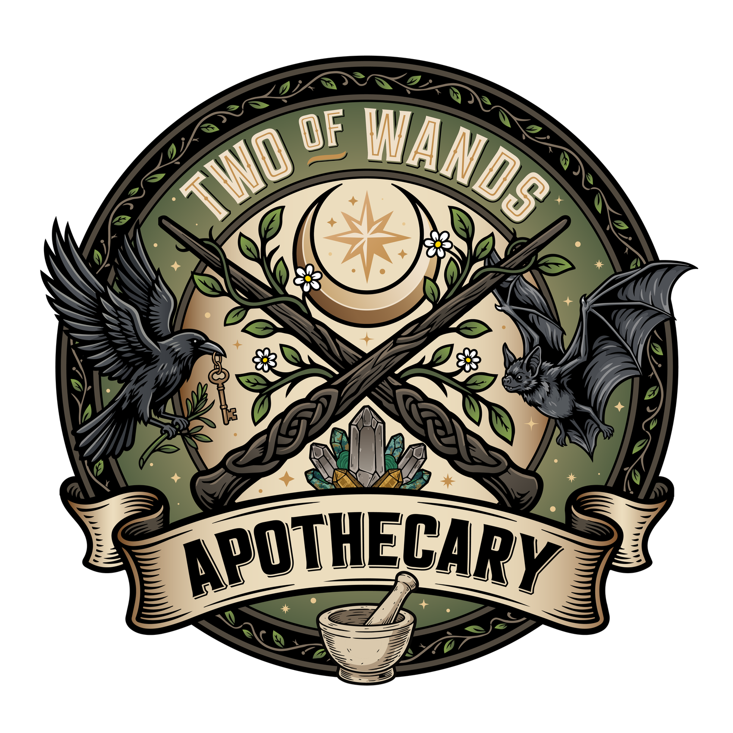 Two of Wands Apothecary