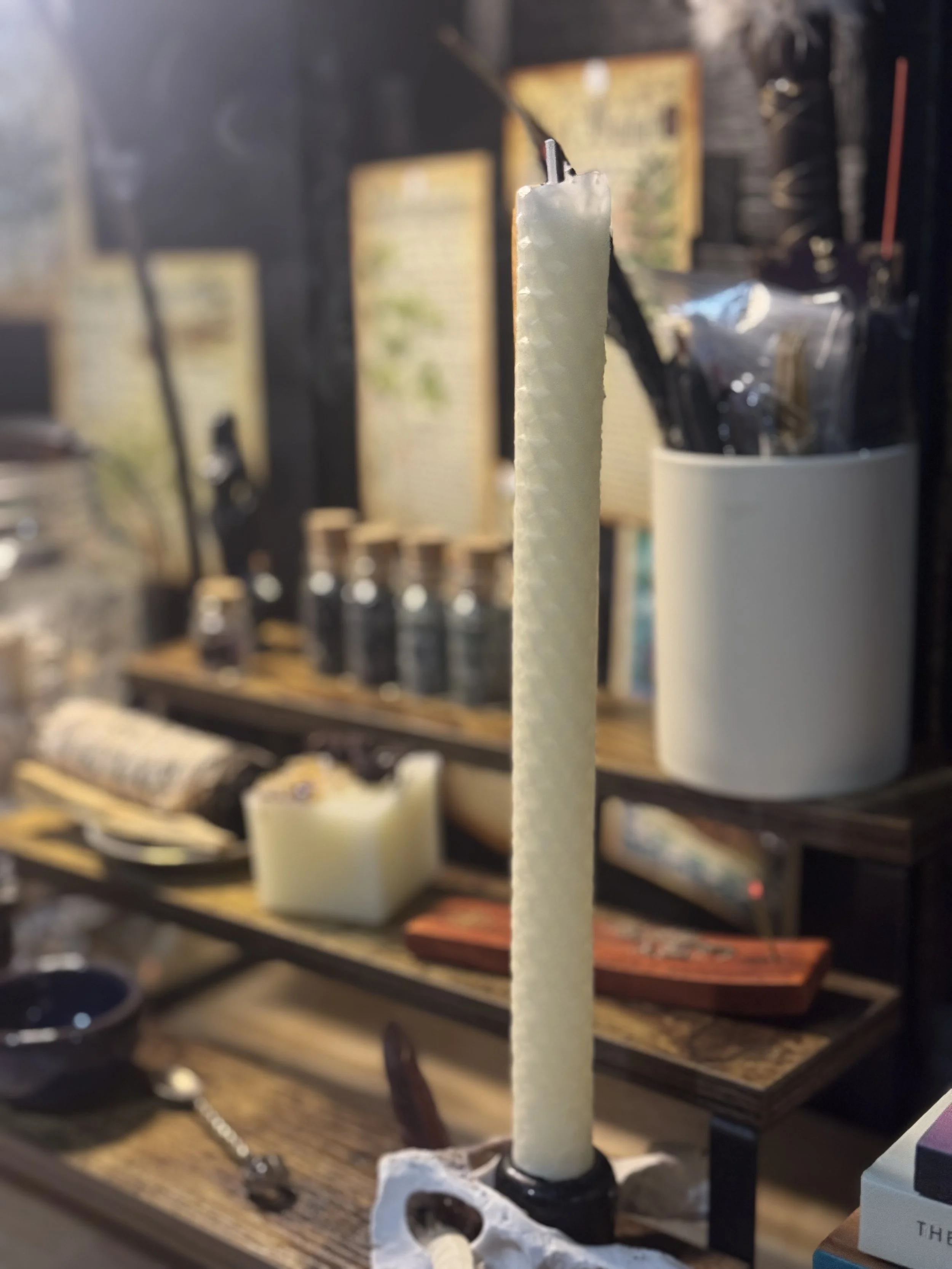 Beeswax Pillar Candle