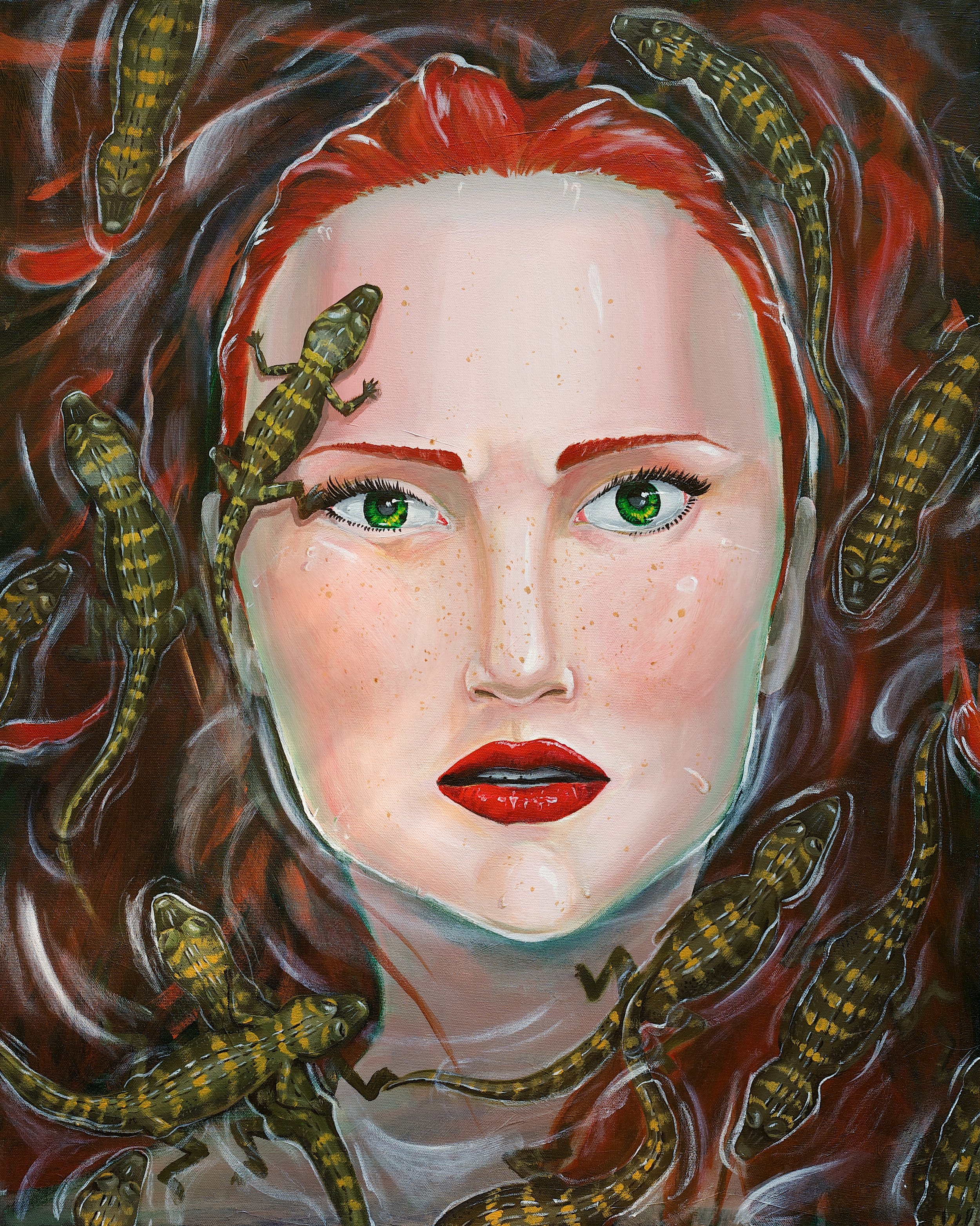 Innocence, Acrylic on Canvas, 22" x 30", 2014