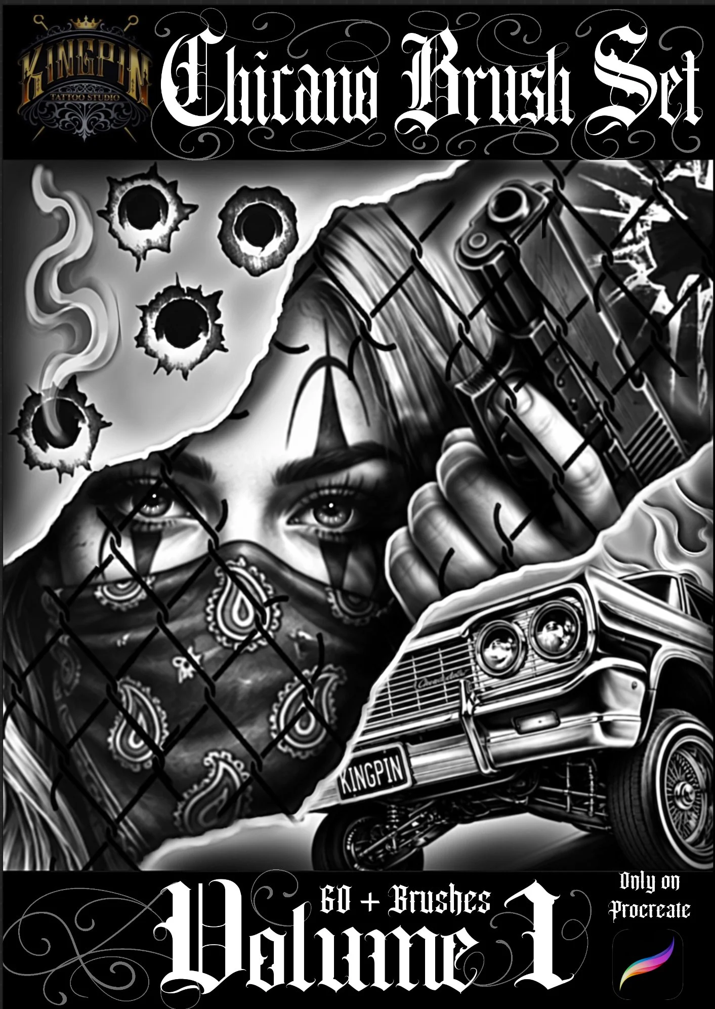 Chicano Brushset Vol. 1