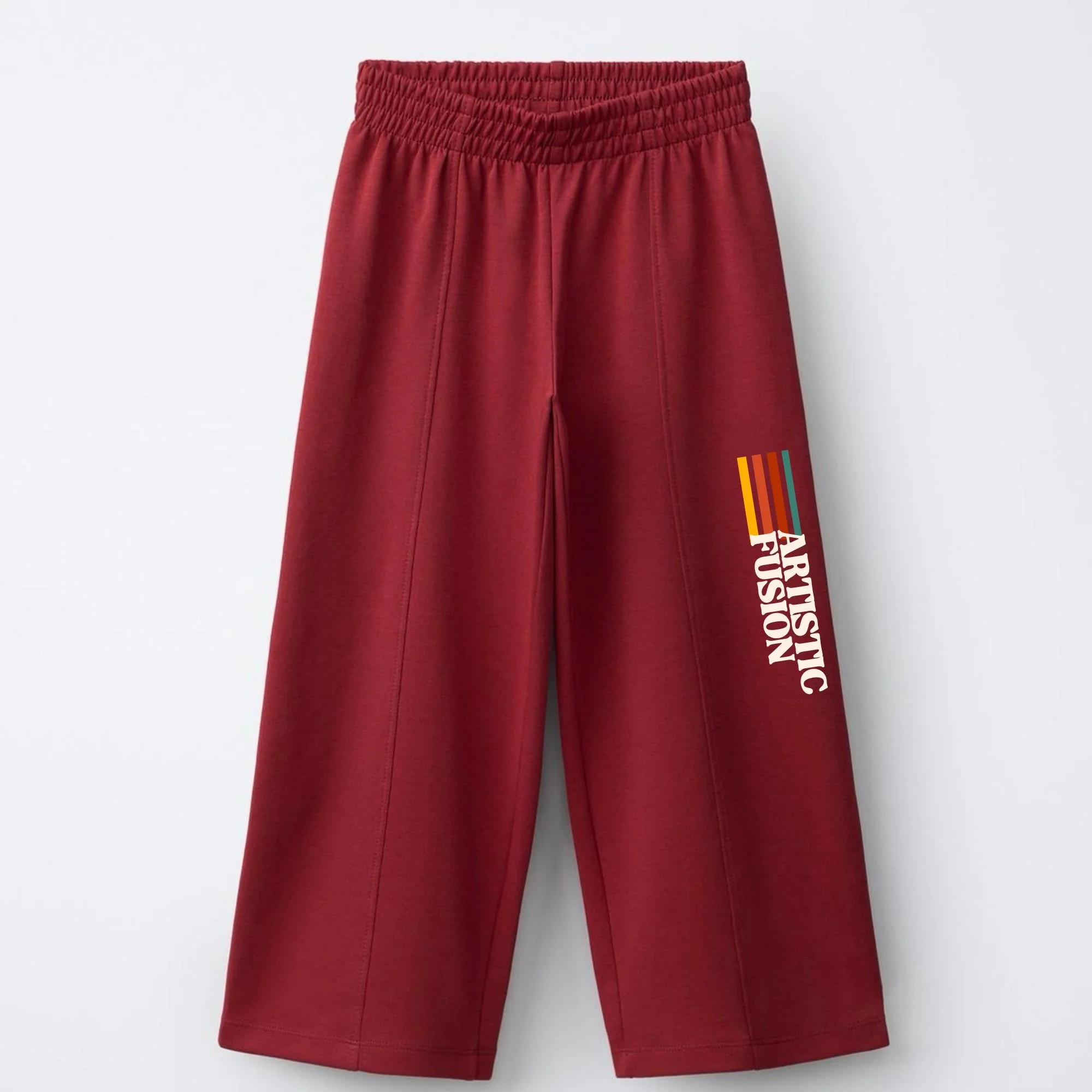 BRICK RED AFDA YOUTH WIDE LEG PANT