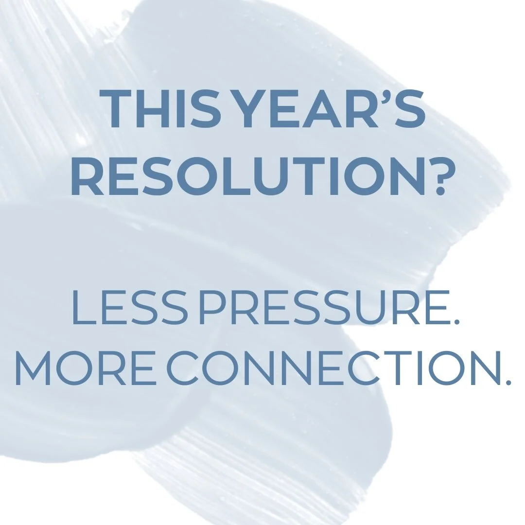 This year&rsquo;s resolution? Less pressure. More connection.

In play-based therapy, progress doesn&rsquo;t come from drills or demands &mdash; it comes from shared joy, trust, and meaningful interaction. When children feel safe, engaged, and unders