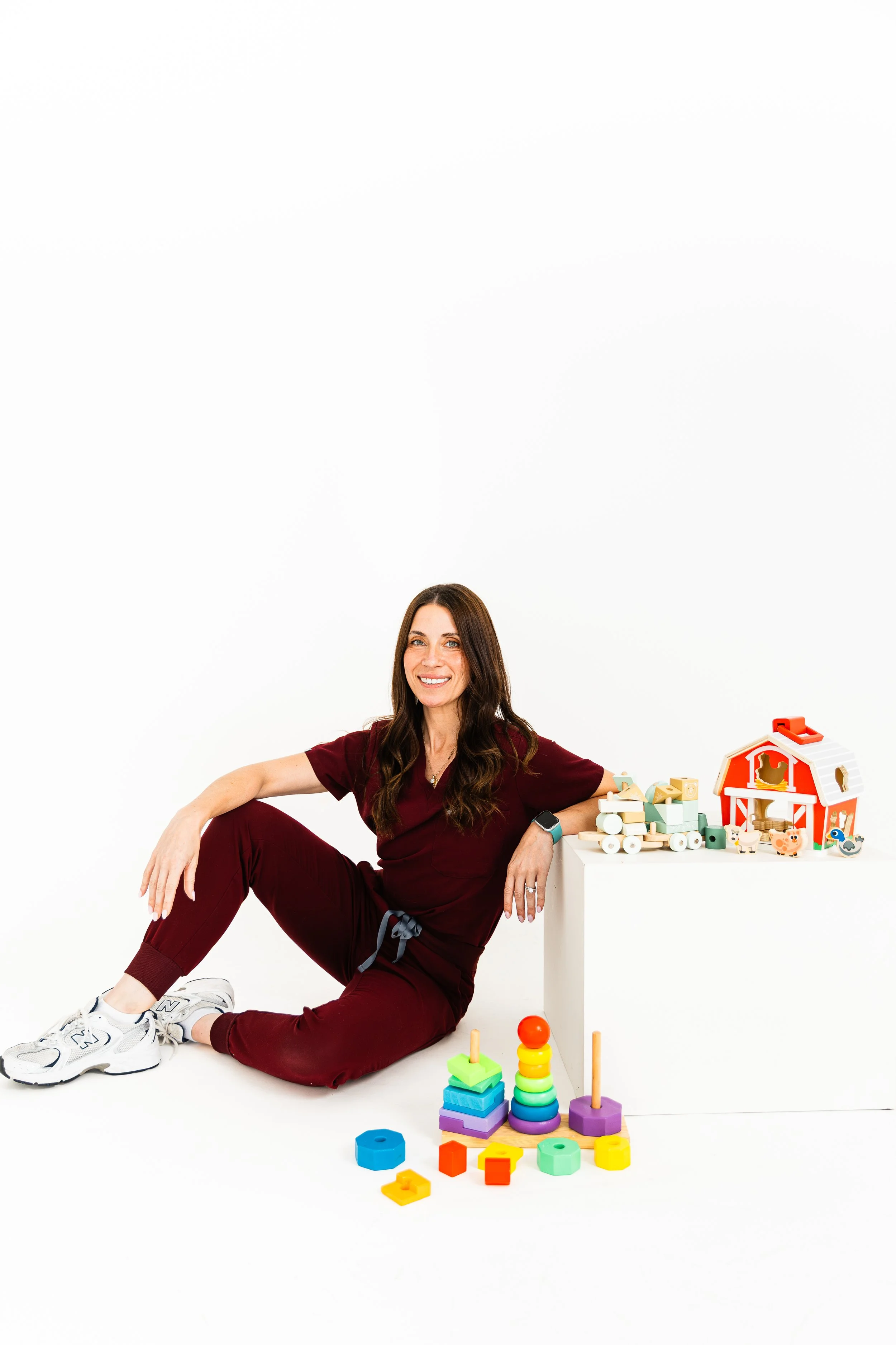 Nicole Flood, pediatric speech-language pathologist and owner of Balanced Speech Therapy in Houston, Texas