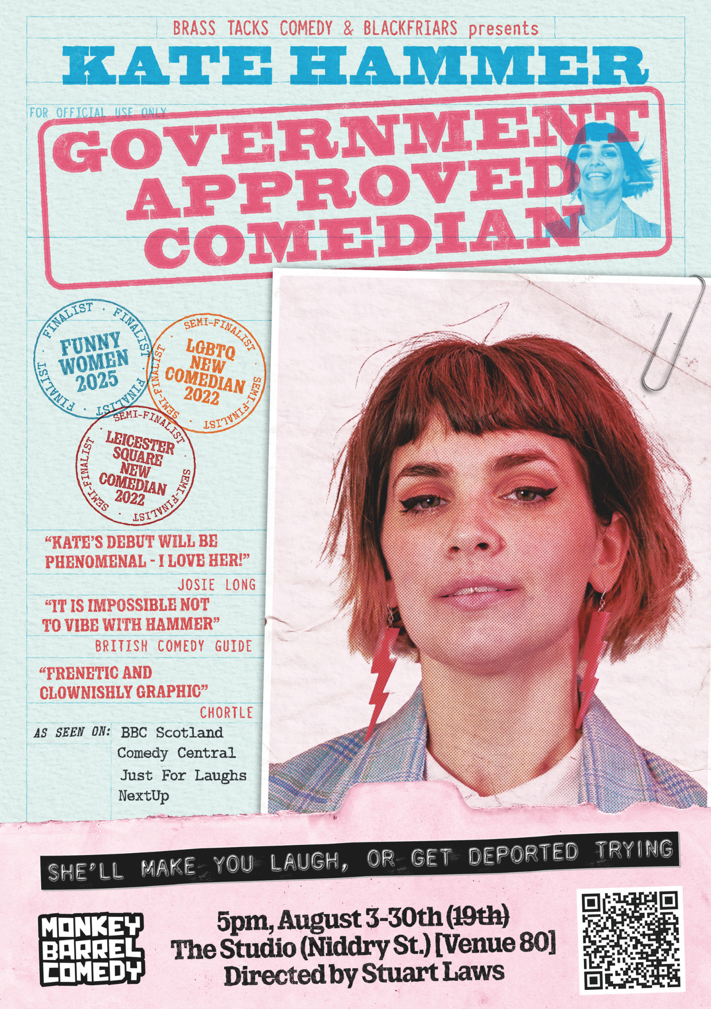 Edinburgh Fringe: Government Approved Comedian