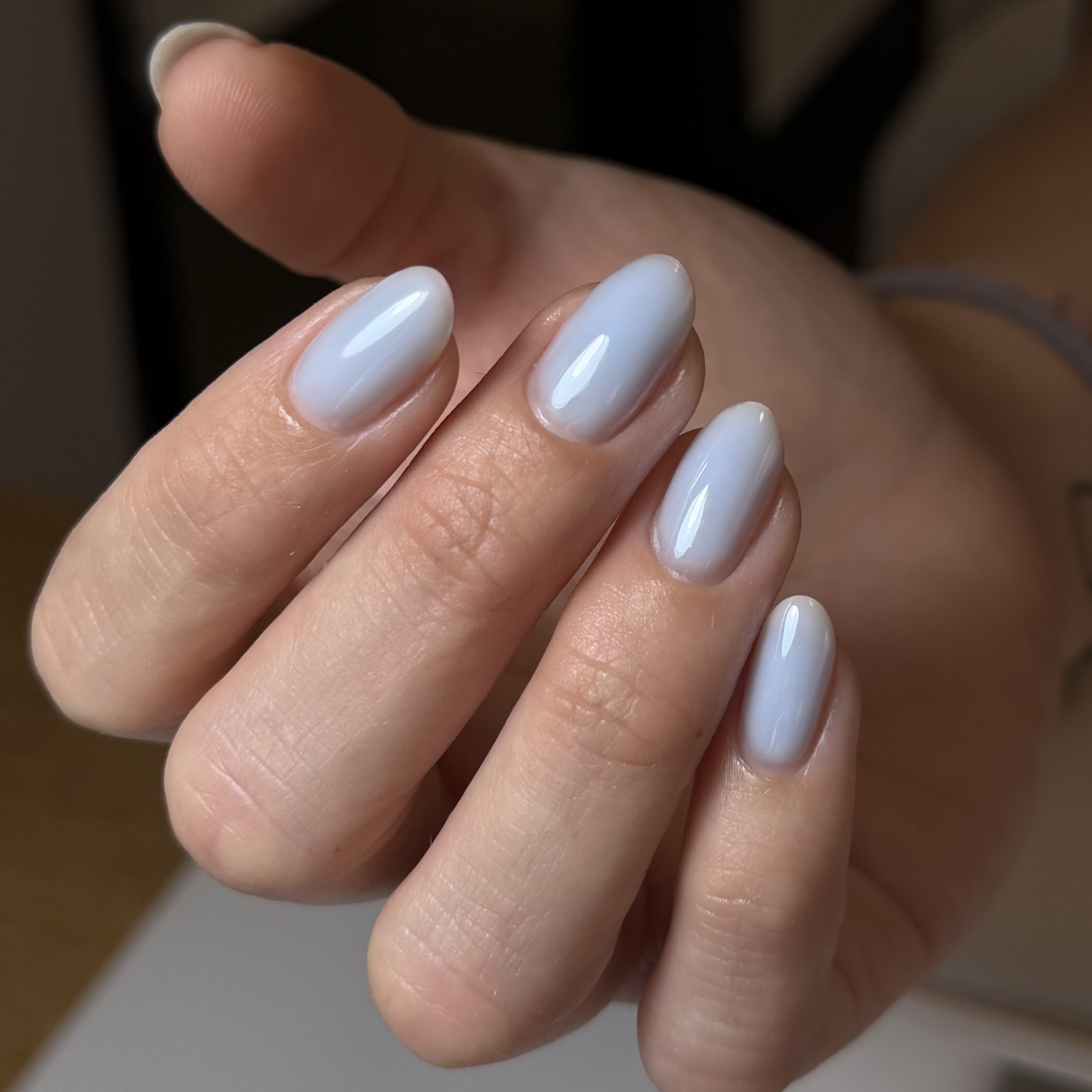 Blue + Clear chrome