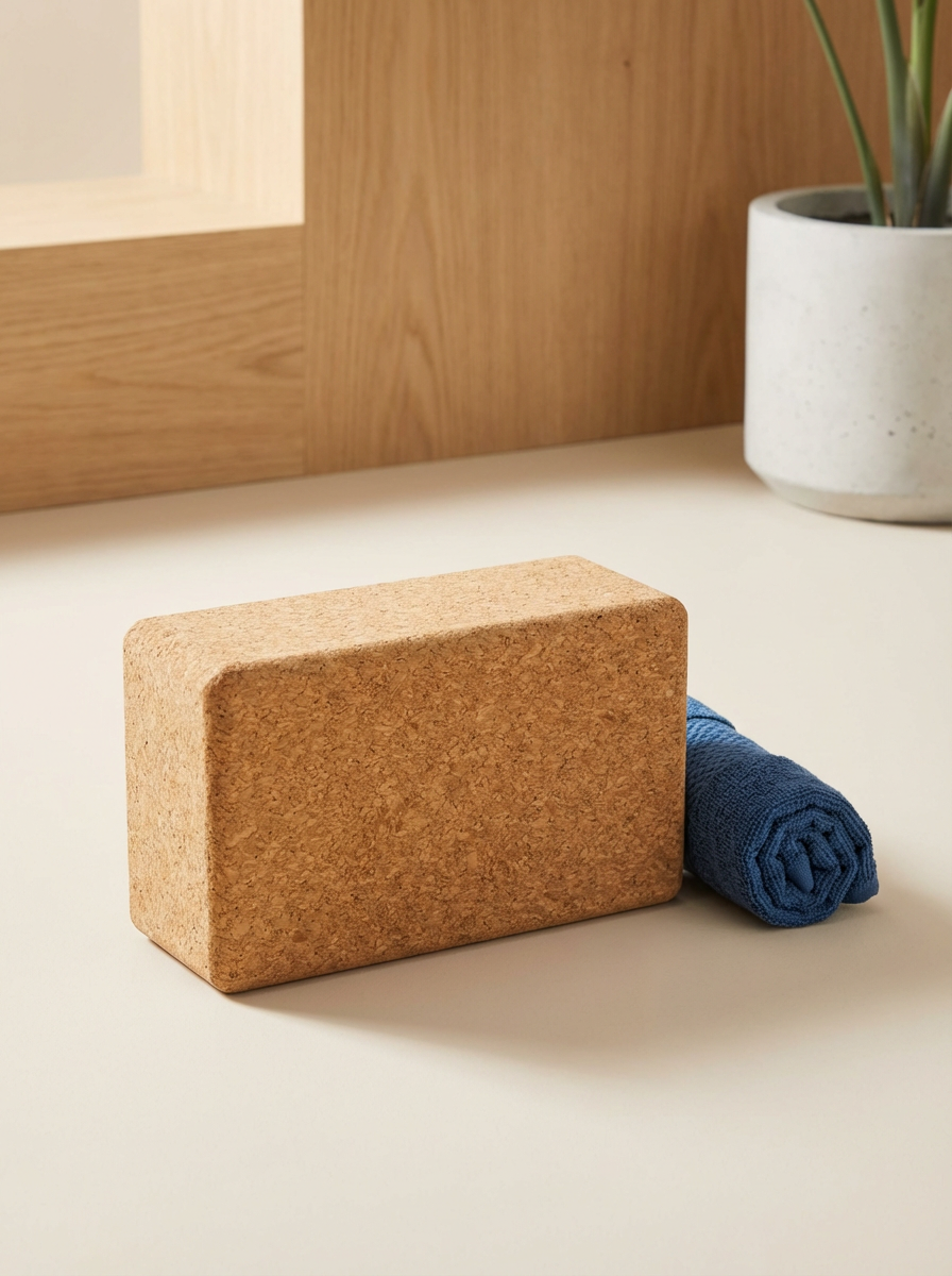 Cork Yoga Block