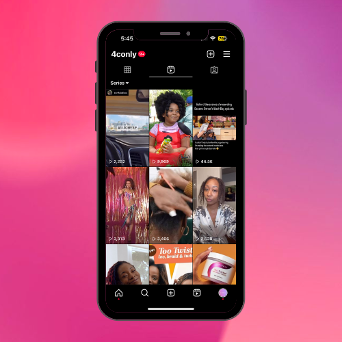 4C ONLY Instagram community feed presentation