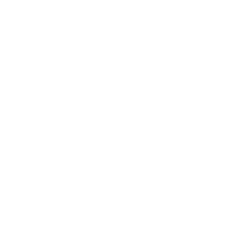 White arrow pointing to the upper left on a black background.