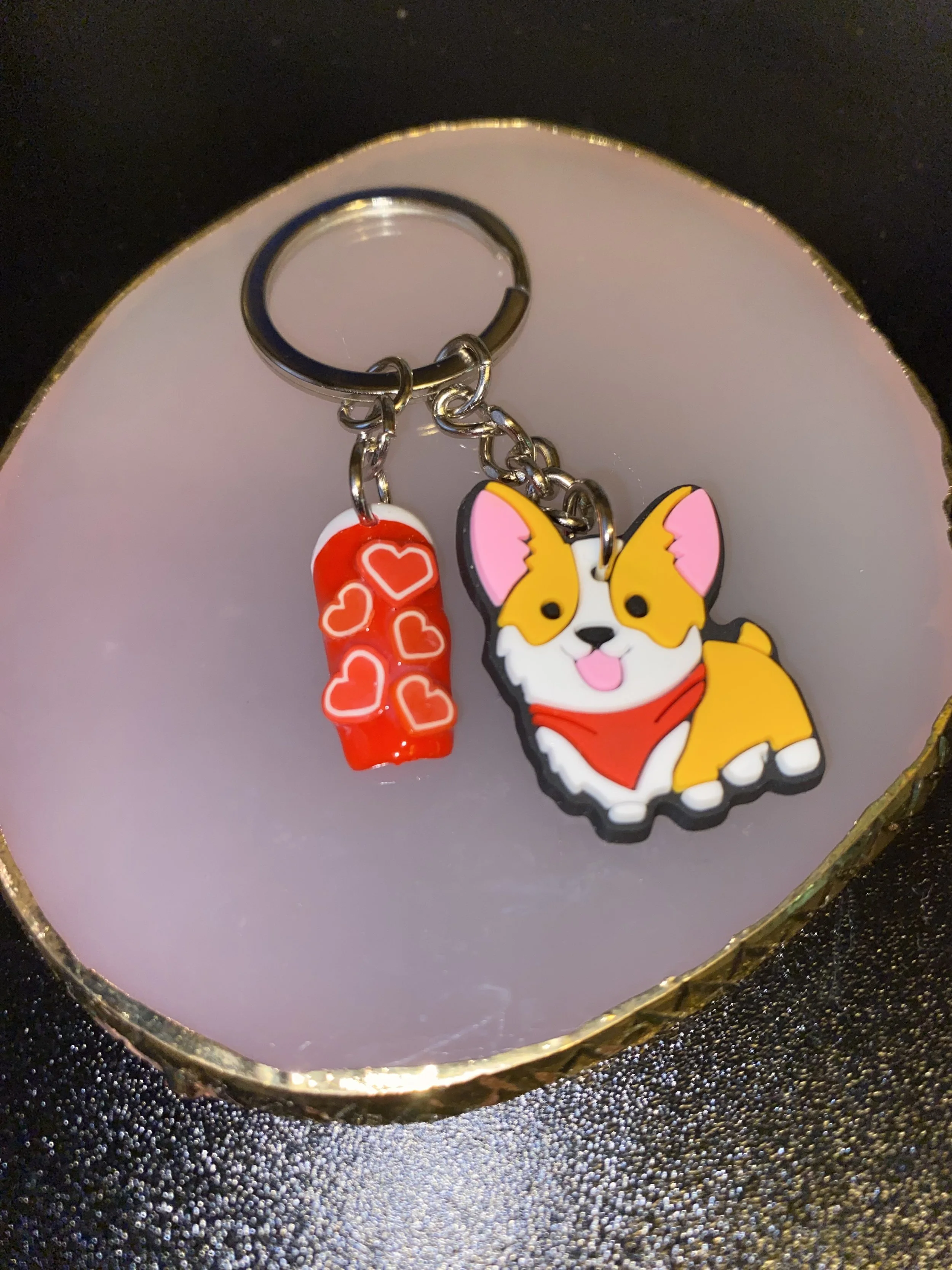 Nail keychain